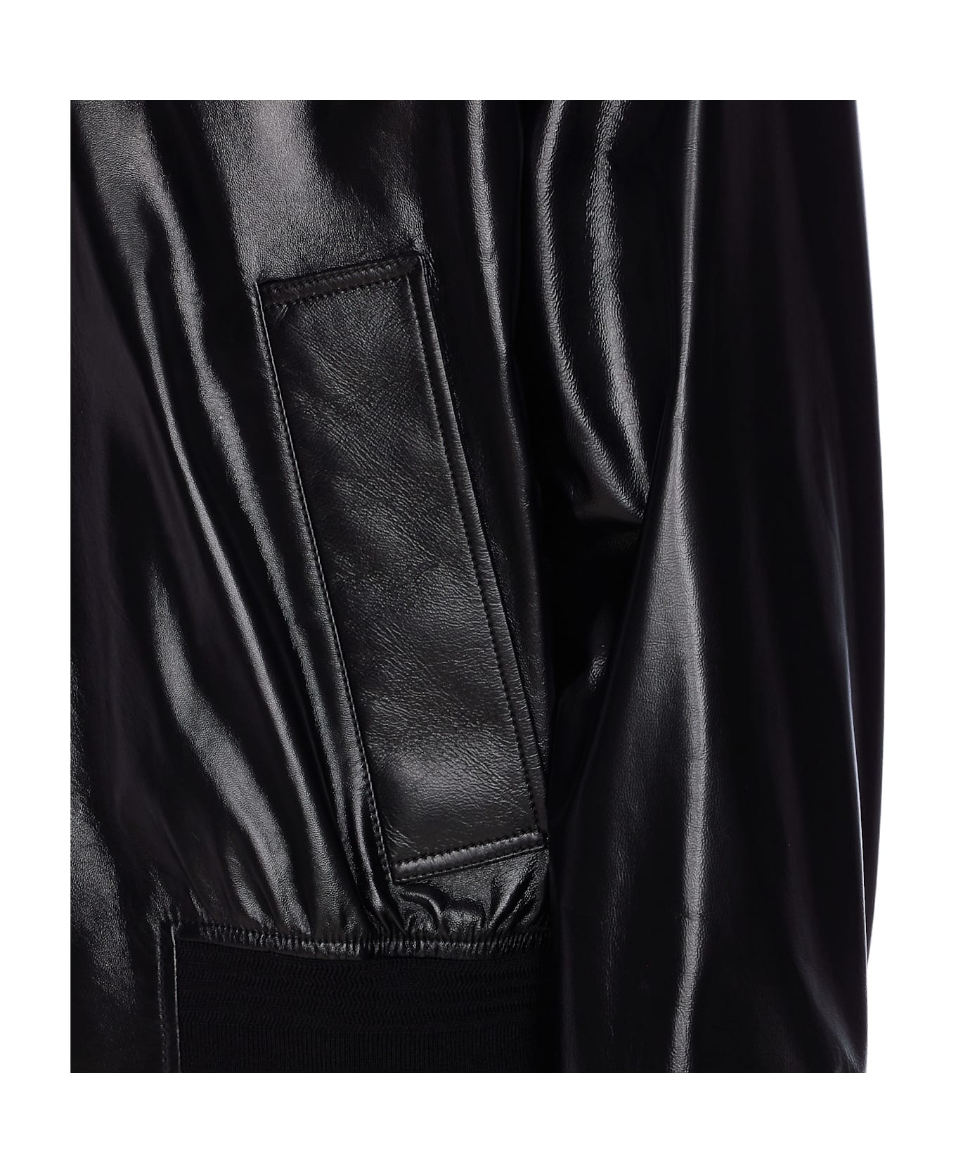 Bottega Veneta Leather Jacket - Black