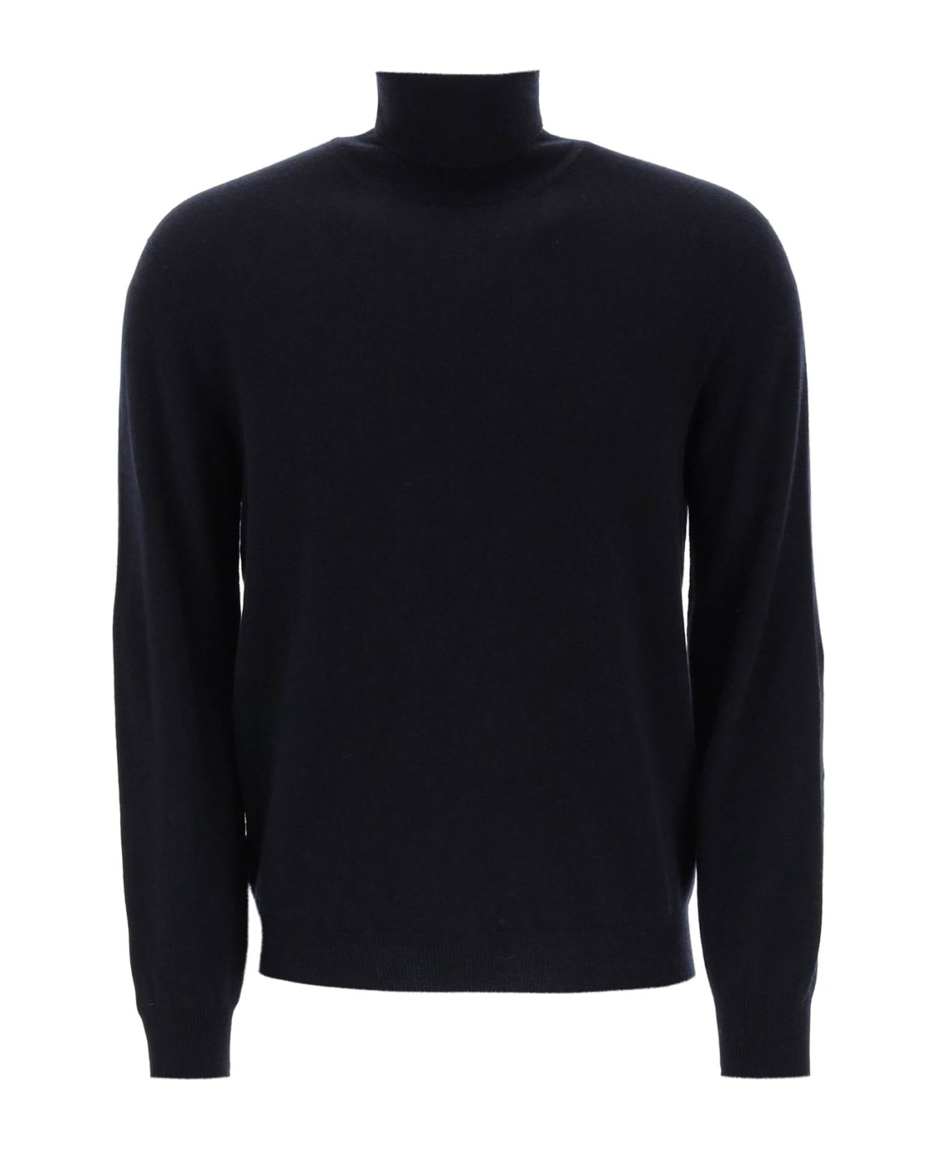Agnona Seamless Cashmere Turtleneck Sweater - NIGHT (Blue)