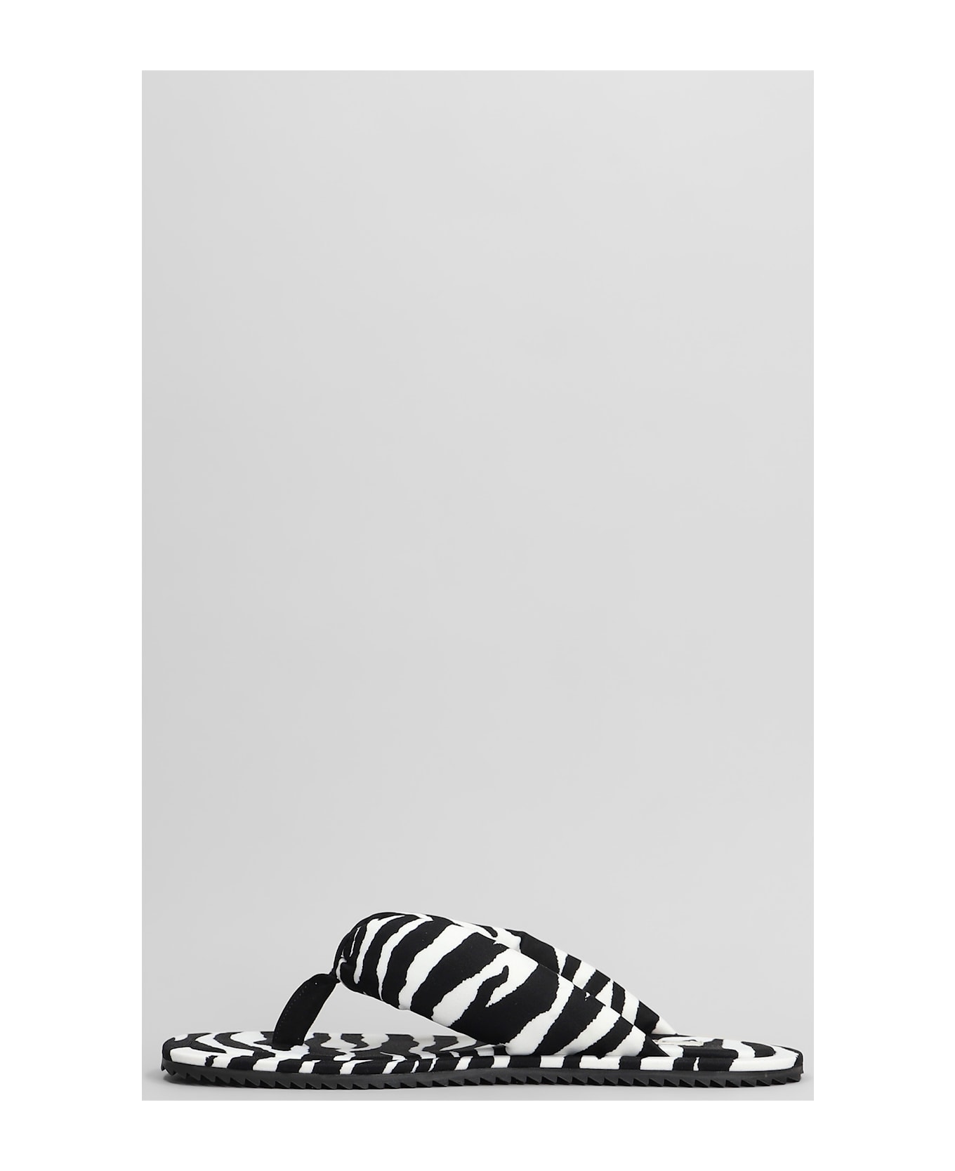 Indie Flats In White Lycra - Thumbnail 4