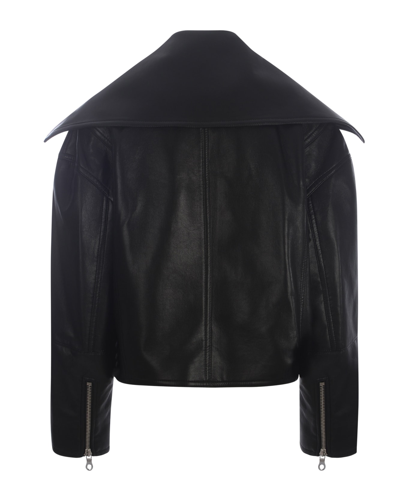 Nanushka Jacket Nanushka "ado" Made Of Regenerated Leather - Nero レザージャケット