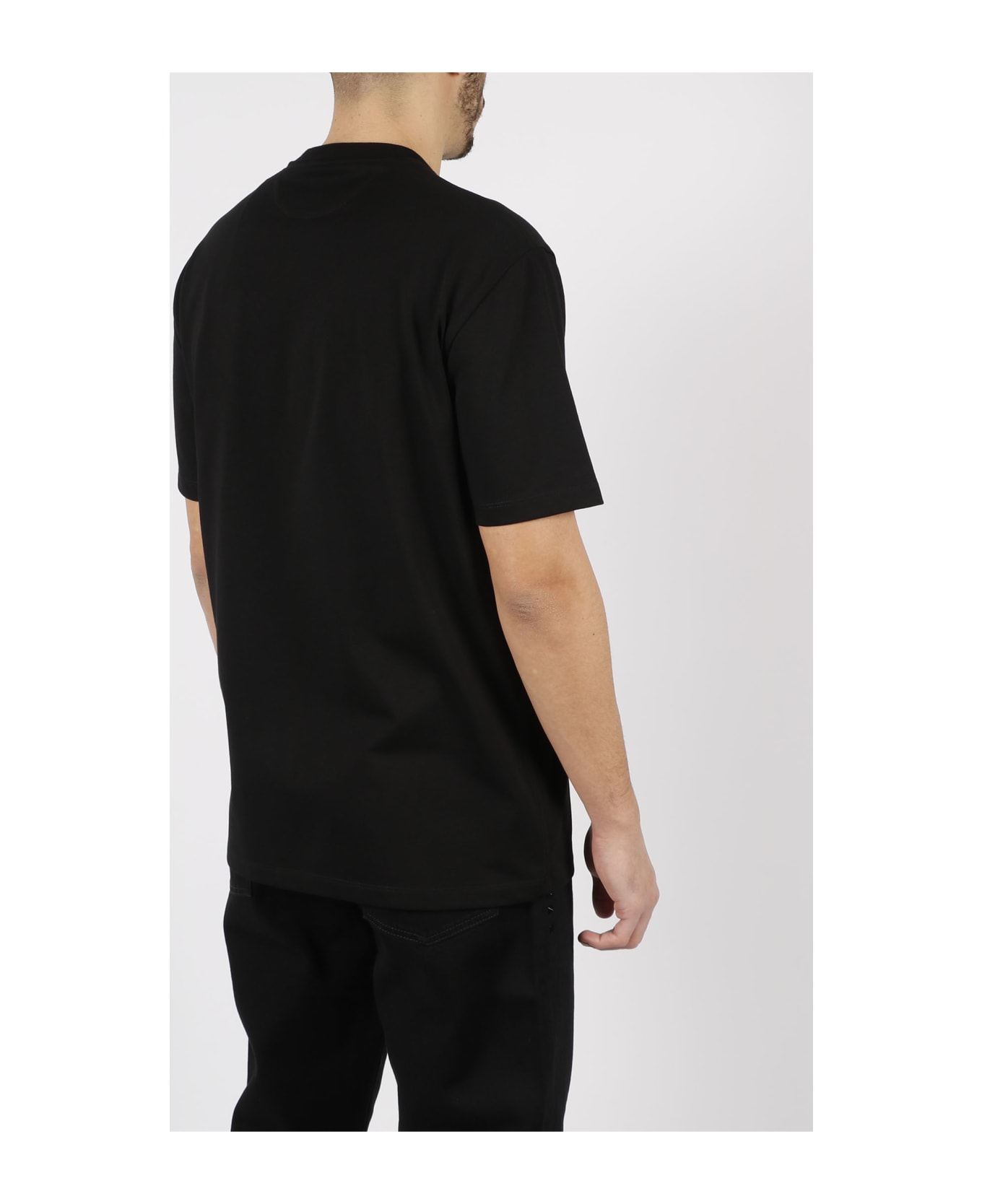 Valentino Patch T-shirt - Black