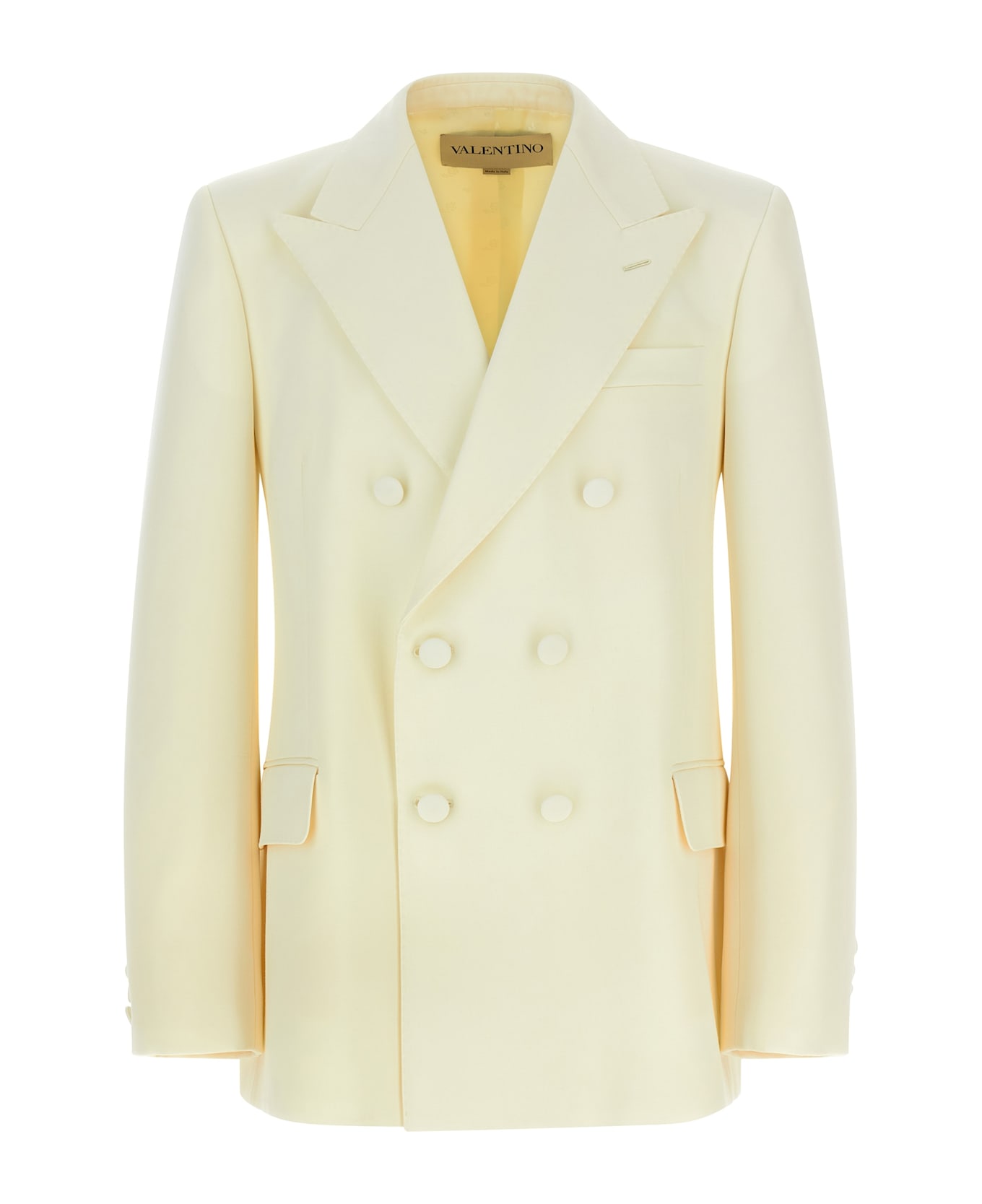 Valentino Garavani Double-breasted Blazer - White