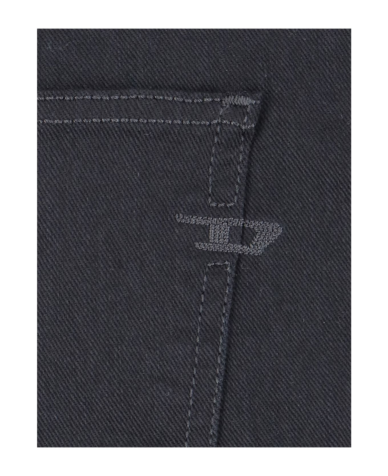 Diesel Straight Jeans - Black