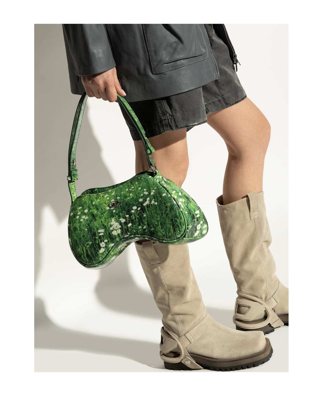 Diesel Shoulder Bag Play - Green
