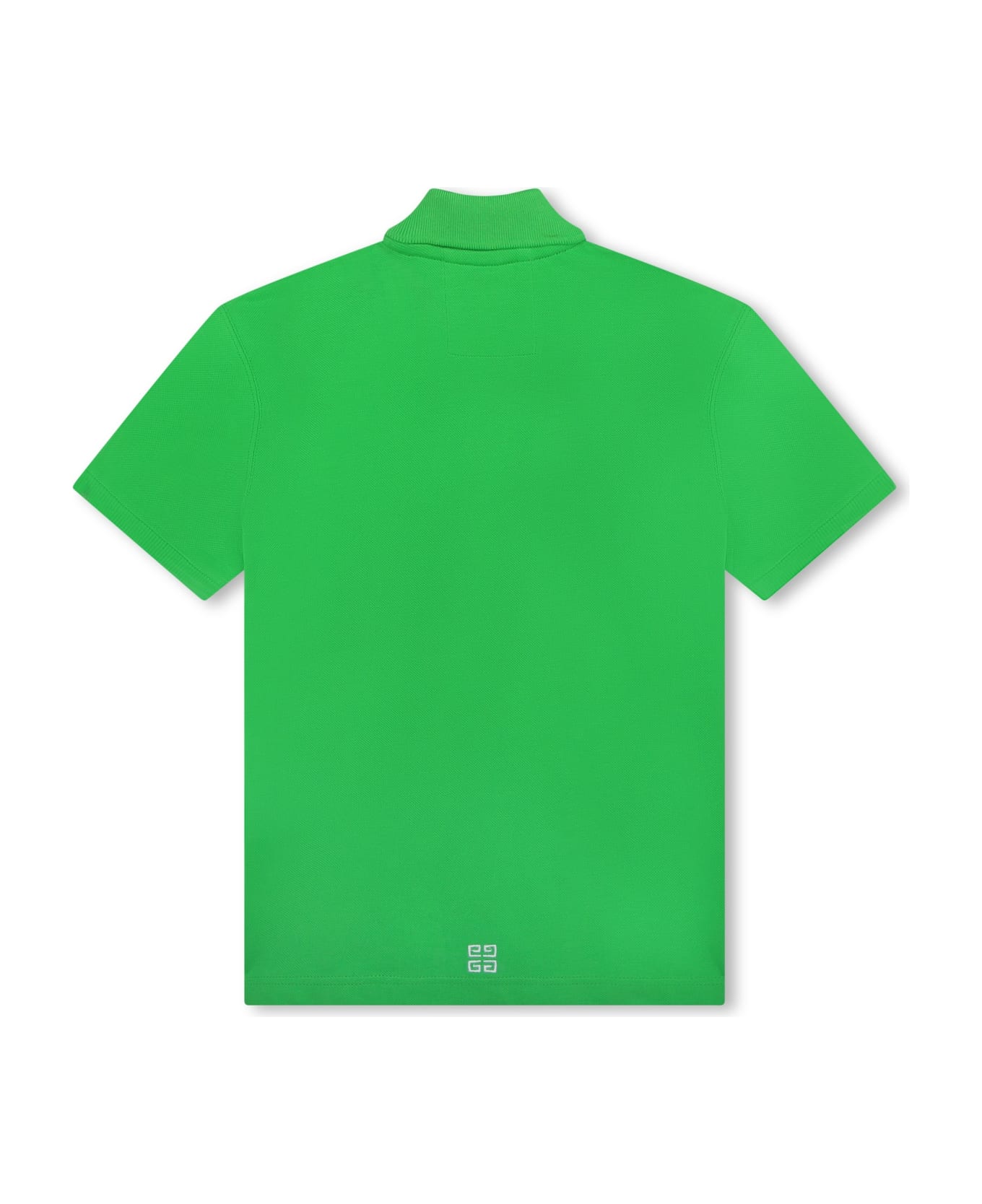 Givenchy Polo Shirt With Embroidery - Verde