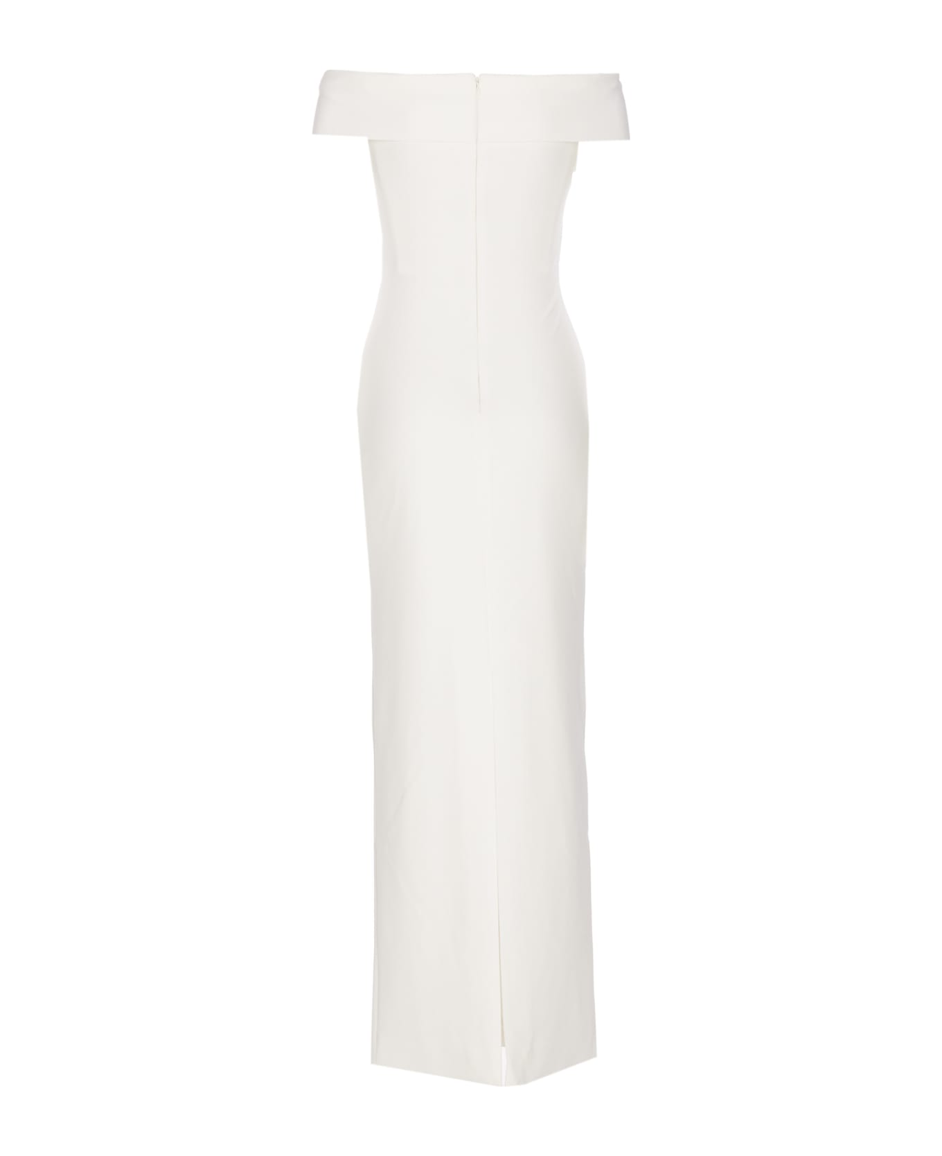 Solace London Ines Maxi Dress - White ワンピース＆ドレス