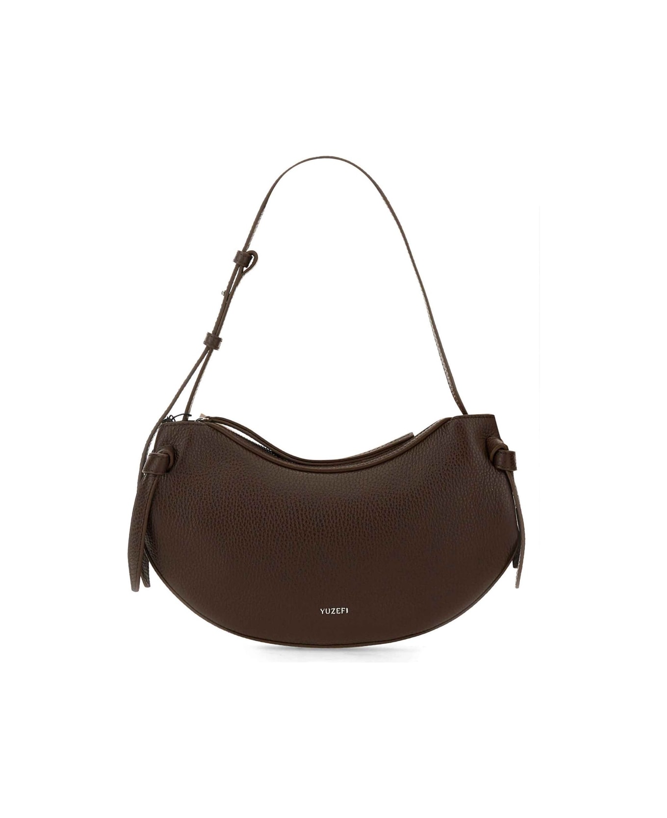 YUZEFI Fortune Cookie" Bag - DARK BROWN