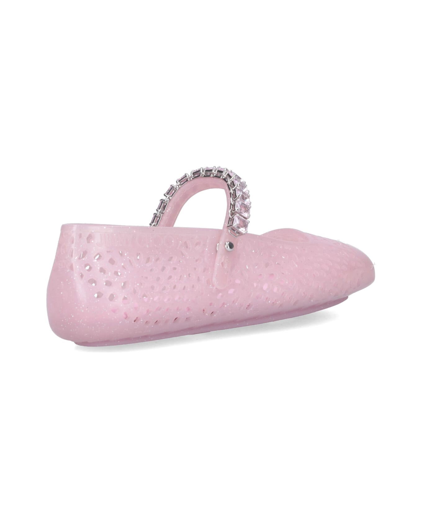 Jimmy Choo "mary Jane Jelly" Ballet Flats - Pink
