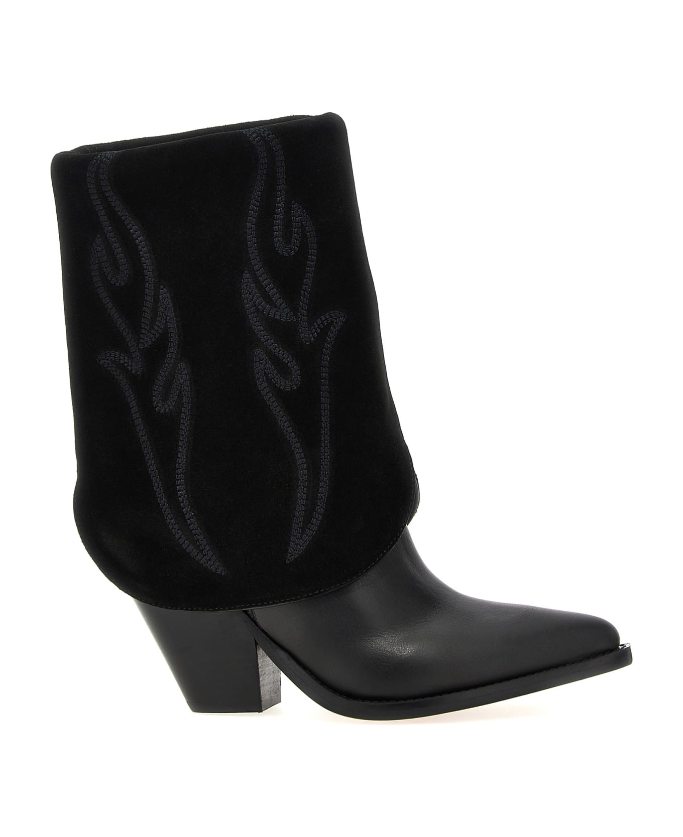 Sonora 'rancho Reverse' Boots - Black  