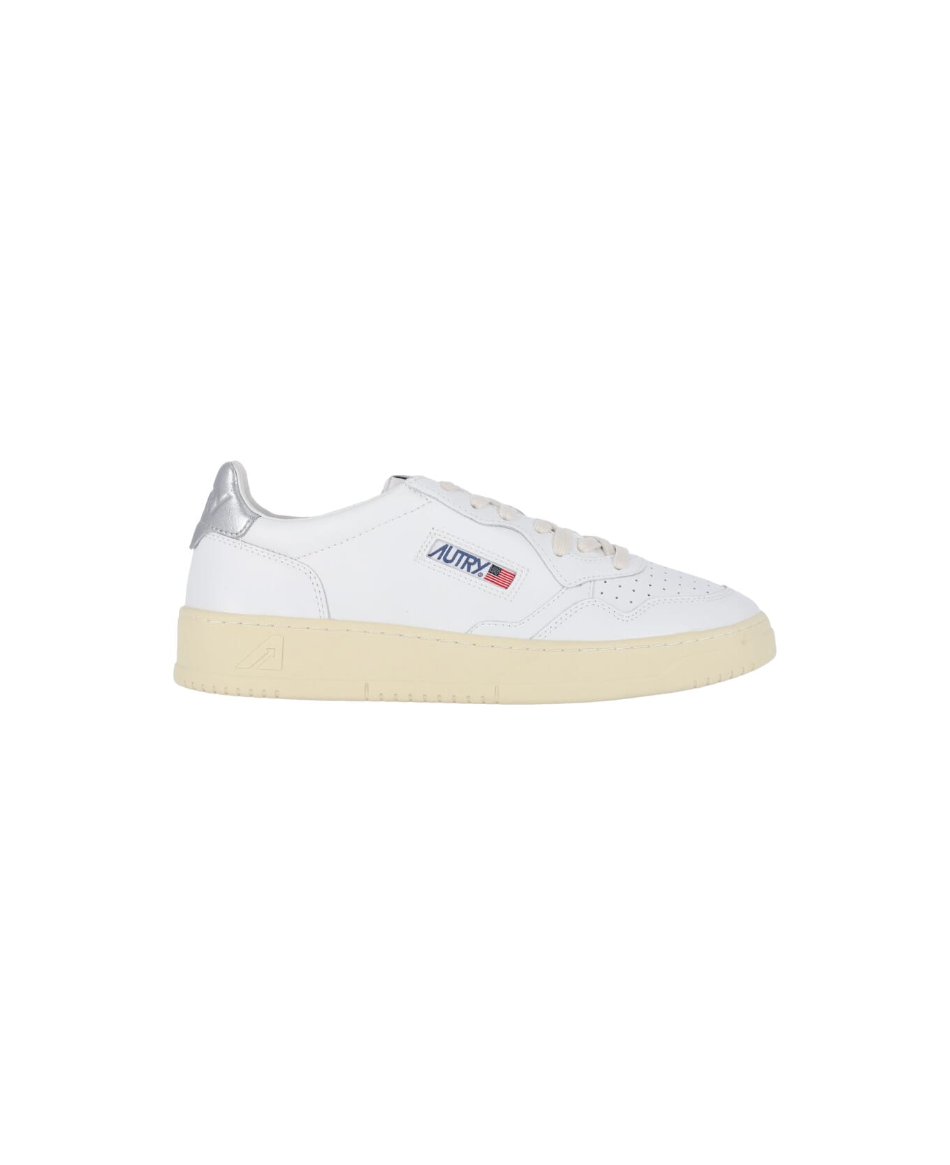 Autry 'medalist' Low Sneakers - White