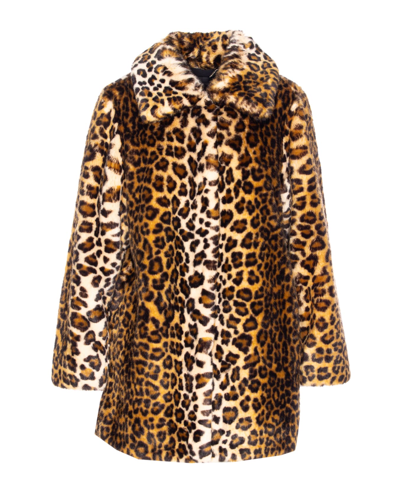 Liu-Jo Animalier Coat - MultiColour