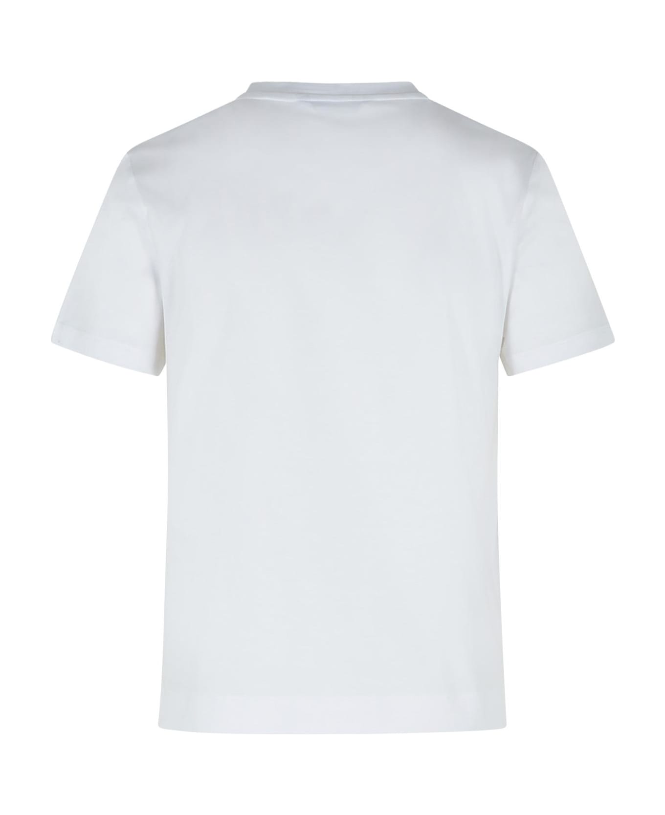 Max Mara White Cotton T-shirt - White