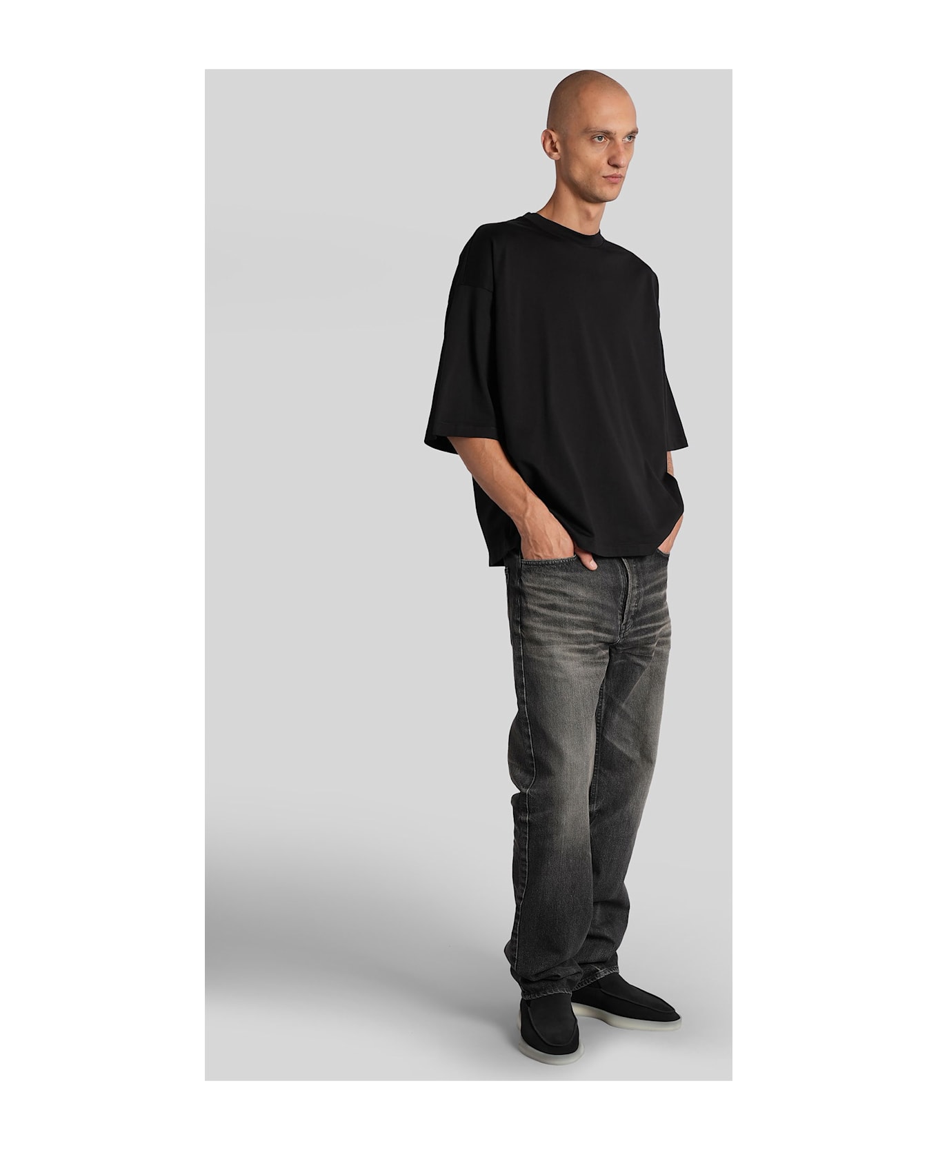 Fear of God Jeans In Grey Cotton - grey