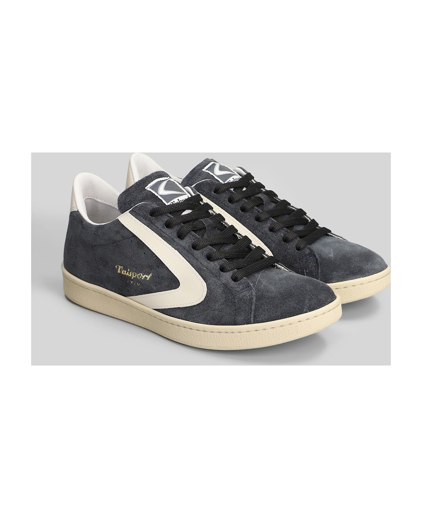 Valsport Tournament Sneakers In Black Suede - black