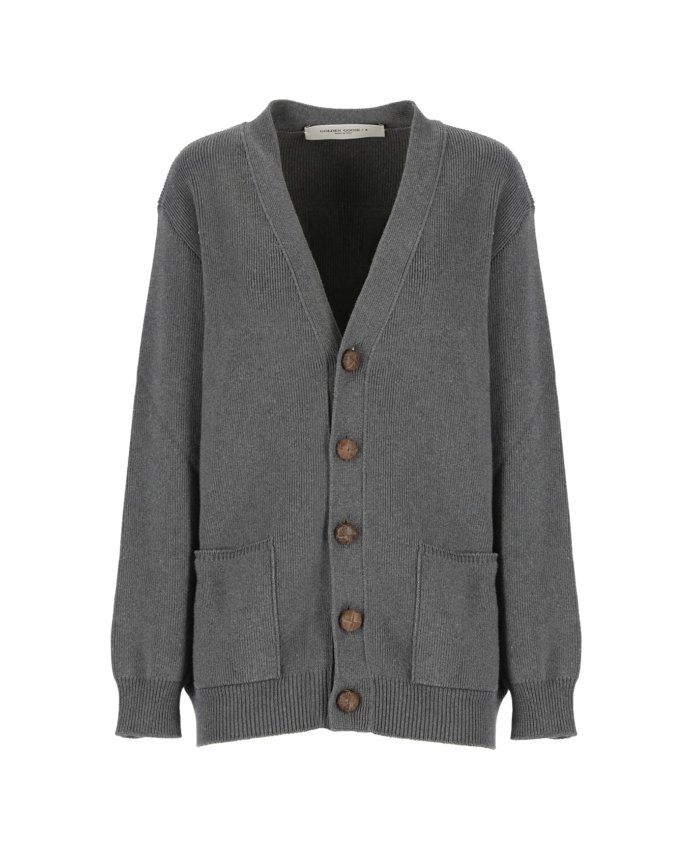 Golden Goose Darnelle Basic Cardigan - Grey
