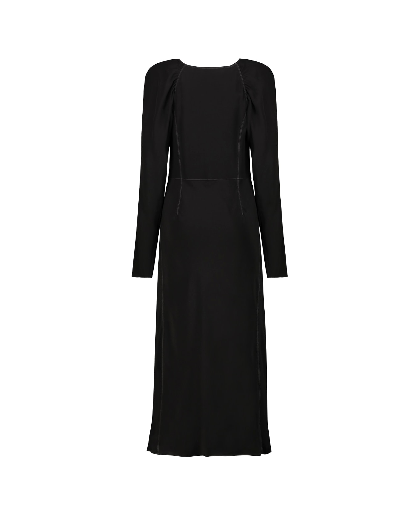 Lemaire Bias Cut Midi Dress - Black
