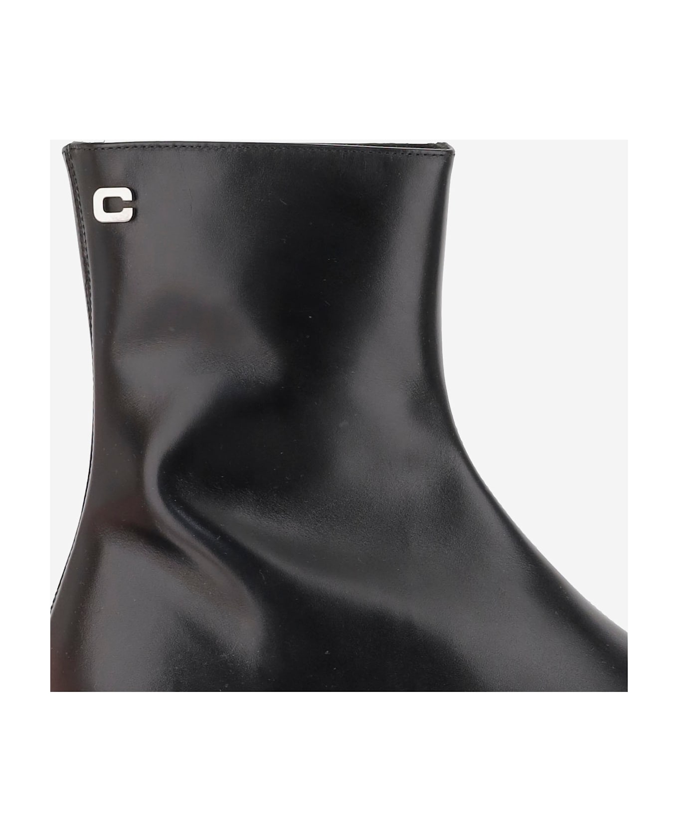 Carel Aiglon 24 Leather Ankle Boots - Black