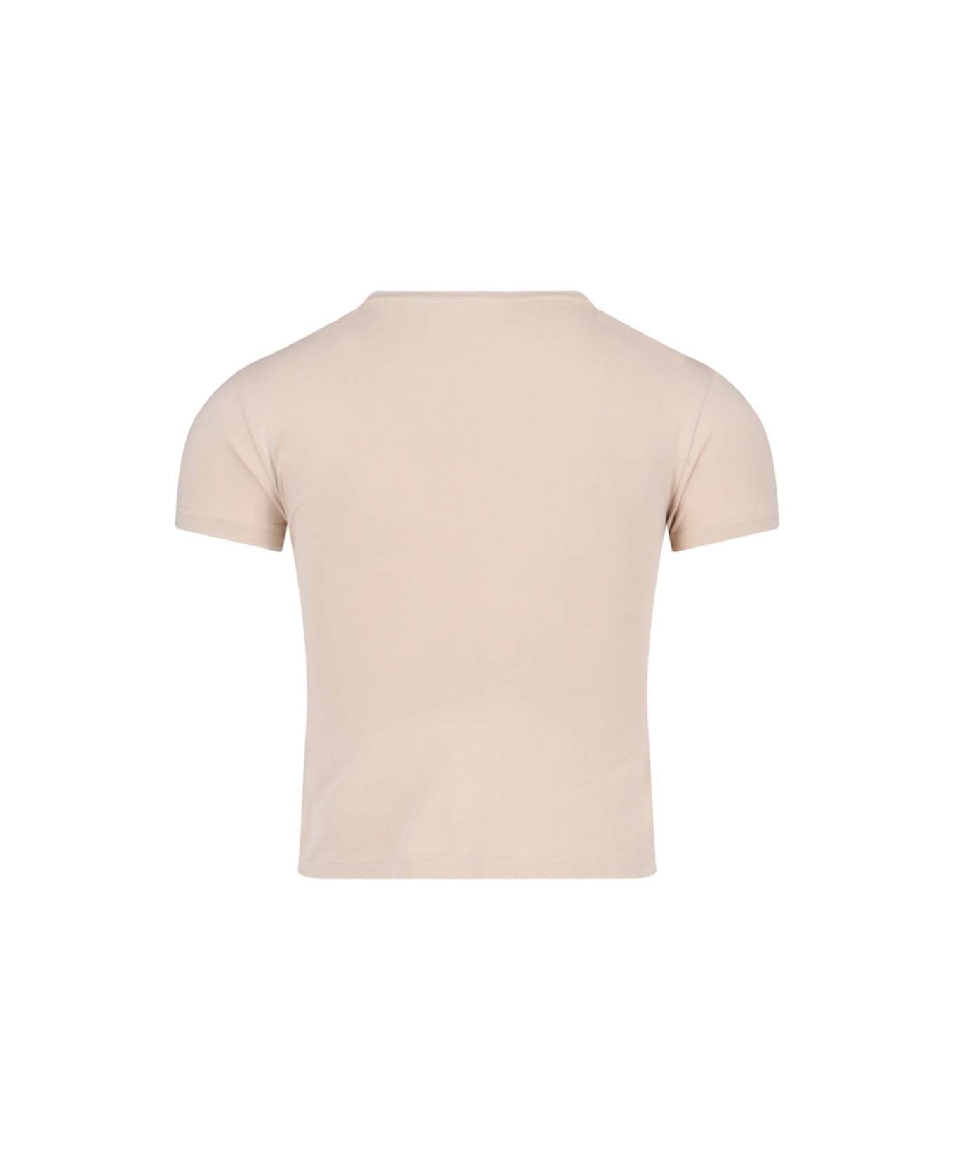 Y/Project "y Chrome Baby" Logo T-shirt - Beige