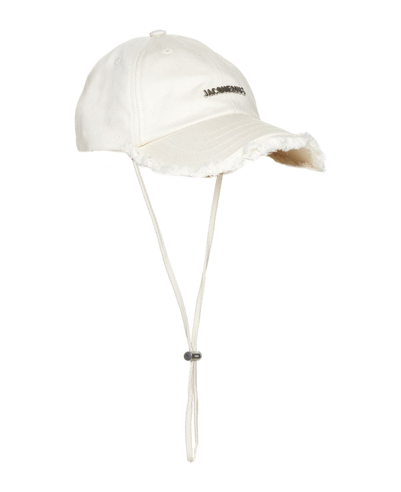 Jacquemus Jacquemu La Casquette Artichaut Fringe Baseball Cap - Off-white 帽子