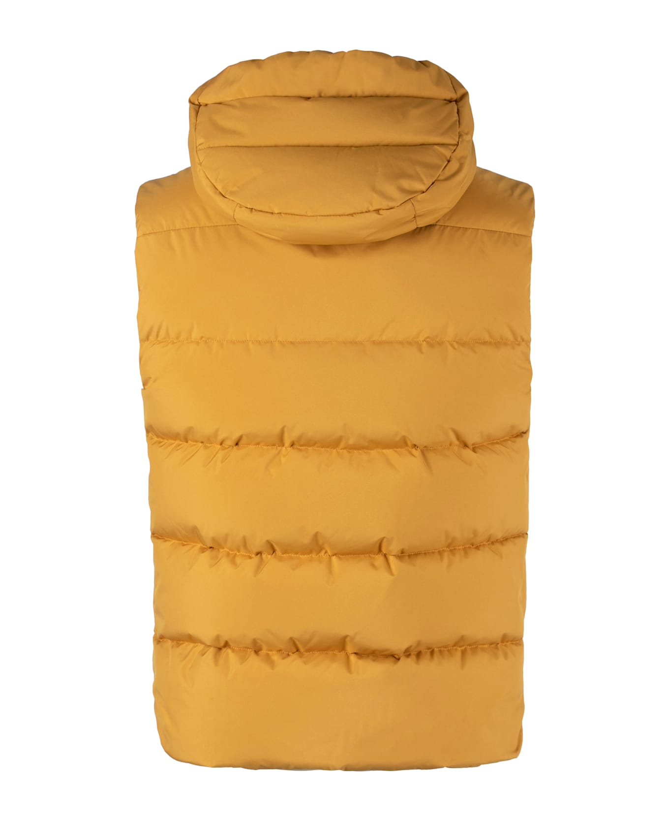 Moorer Fire Hooded Bodywarmer - Ocher