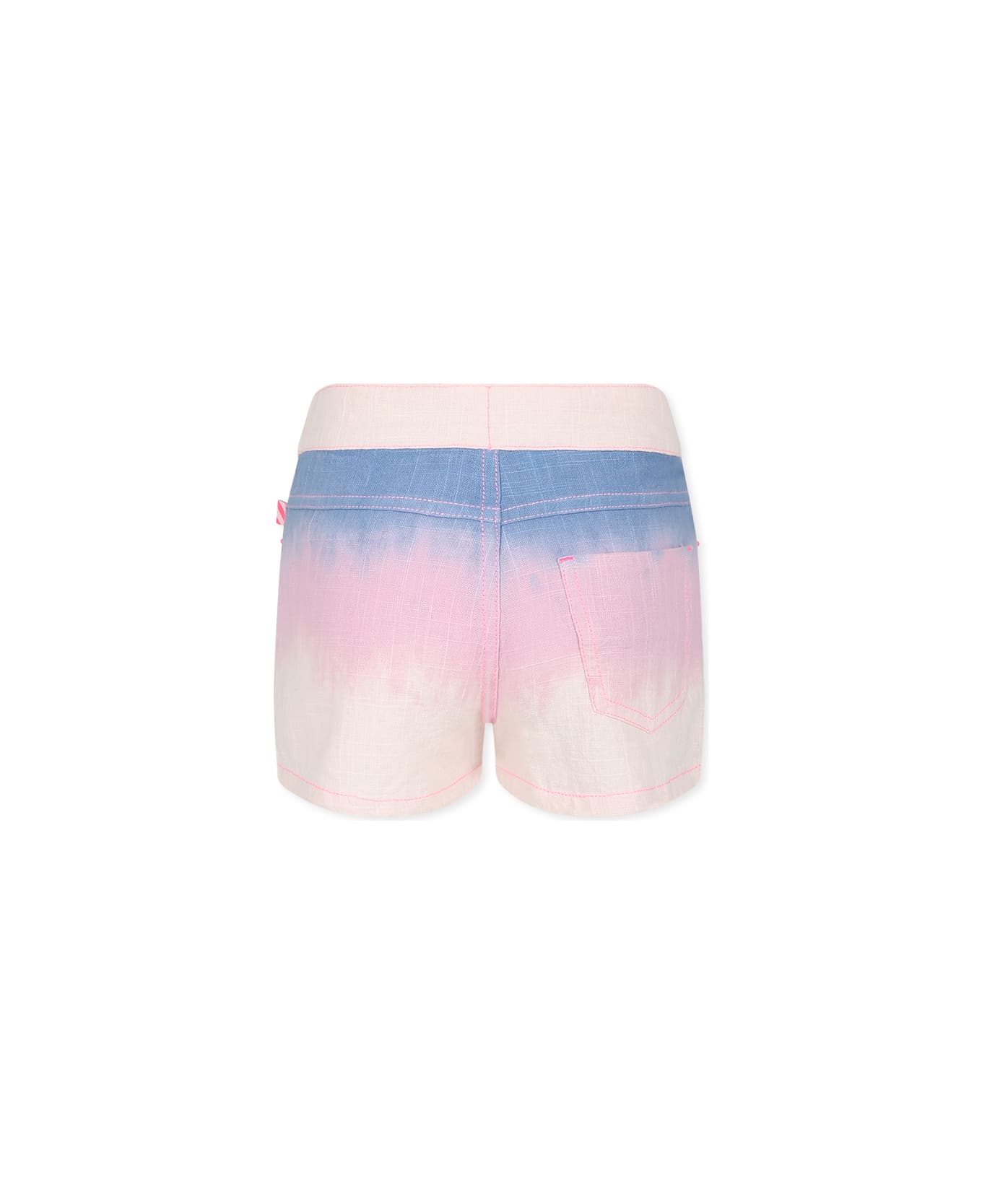 Billieblush Pink Shorts For Girl - Multicolor