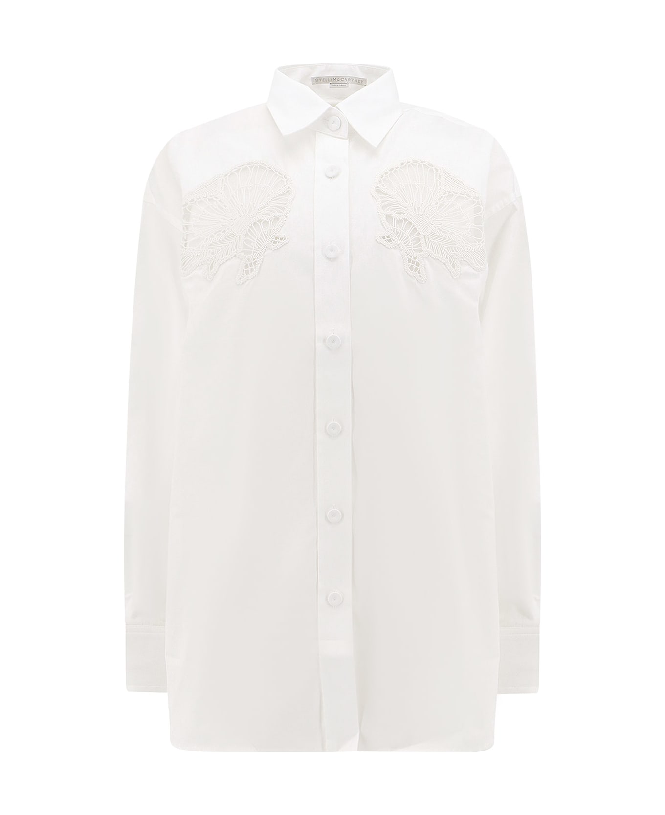 Stella McCartney Cornelli Oversize Shirt - White