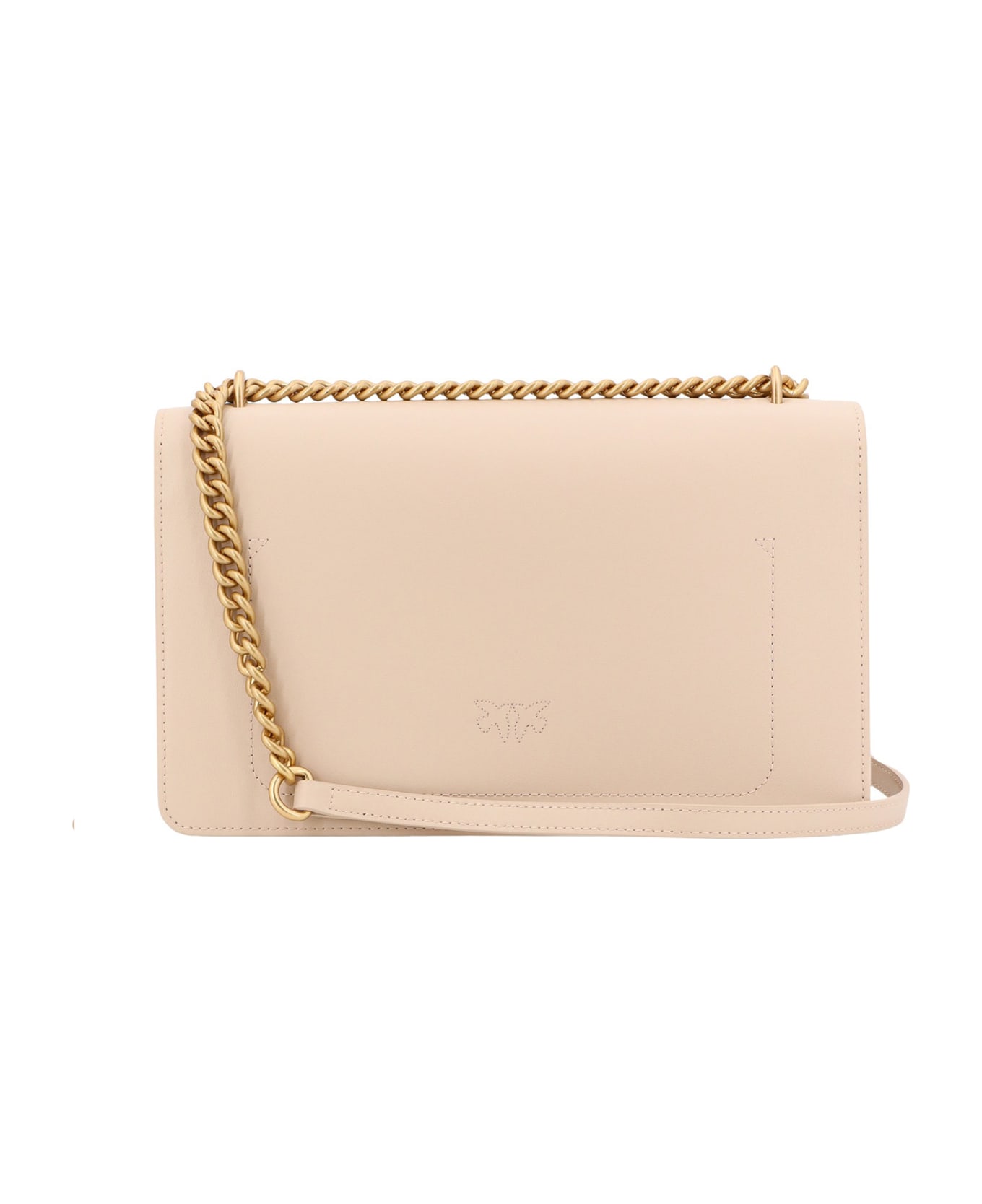 Pinko Love Bag One Simply Shoulder Bag - Beige