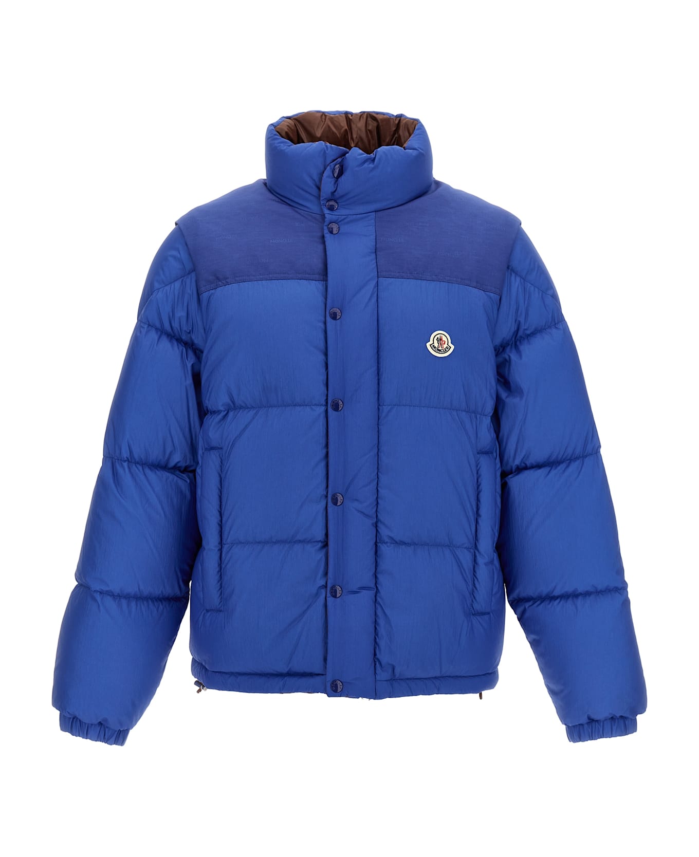 Moncler 'moncler Verone 1' Reversible Down Jacket - Blue