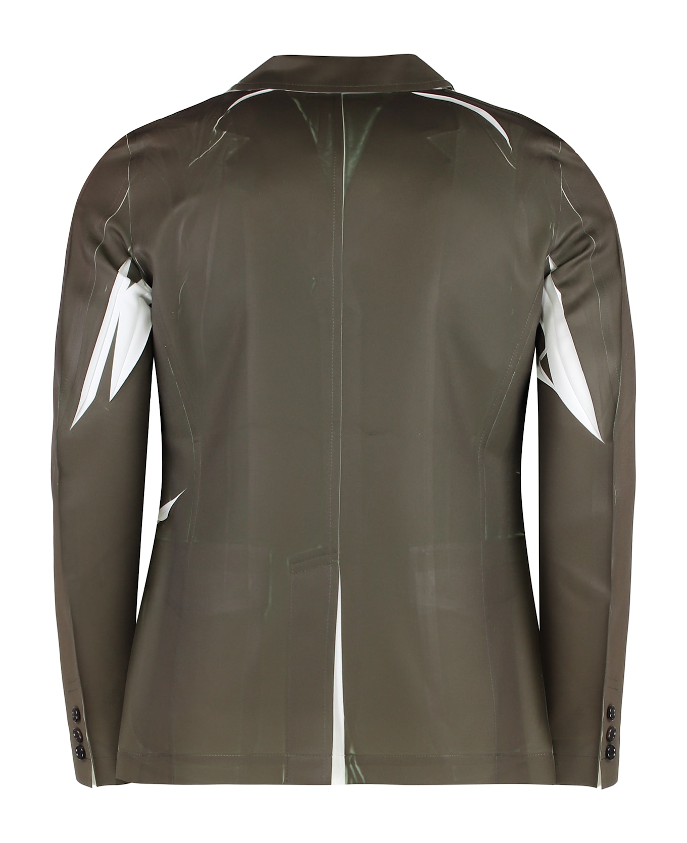 Comme des Garçons Shirt Single-breasted Three-button Jacket - green