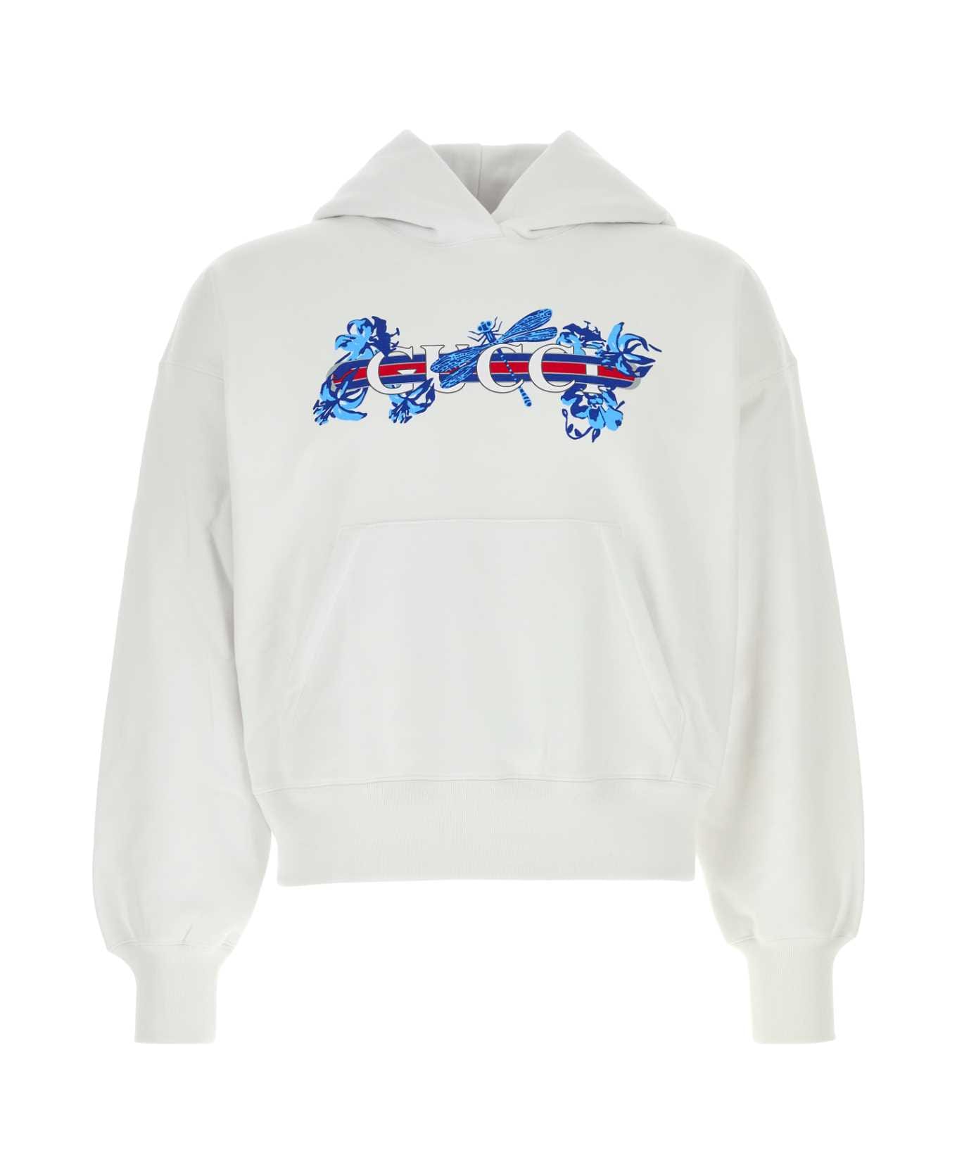 Gucci White Cottons Sweatshirt - 9280