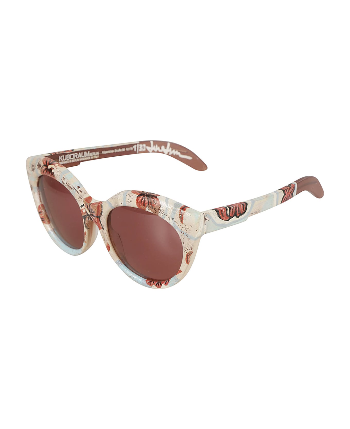 Kuboraum D3 Sunglasses Sunglasses - white サングラス