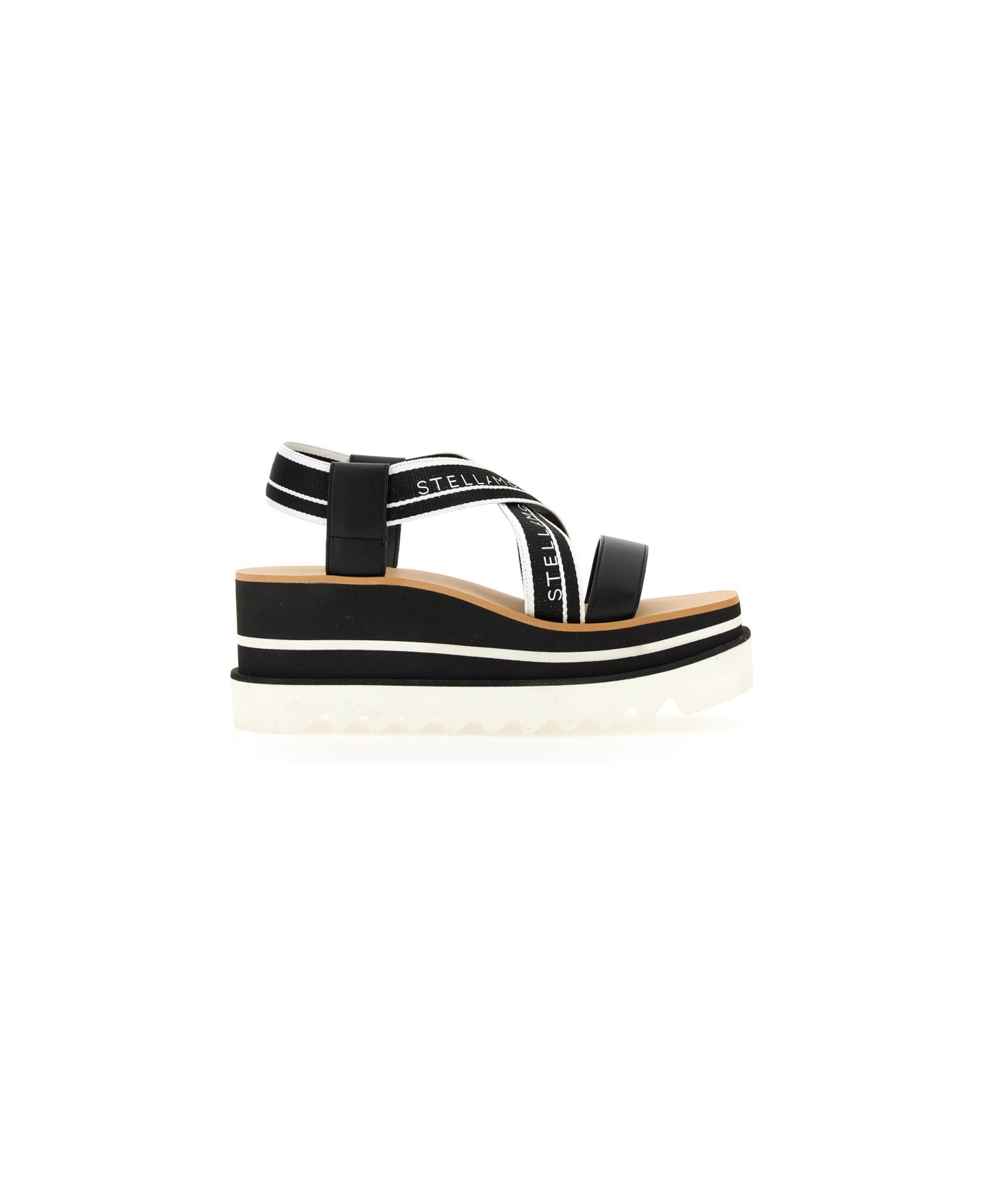 Stella McCartney Sneak-elyse Sandal - BLACK