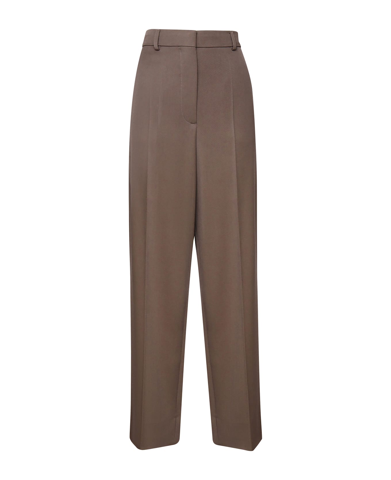 Stella McCartney Wool Trousers - MUD