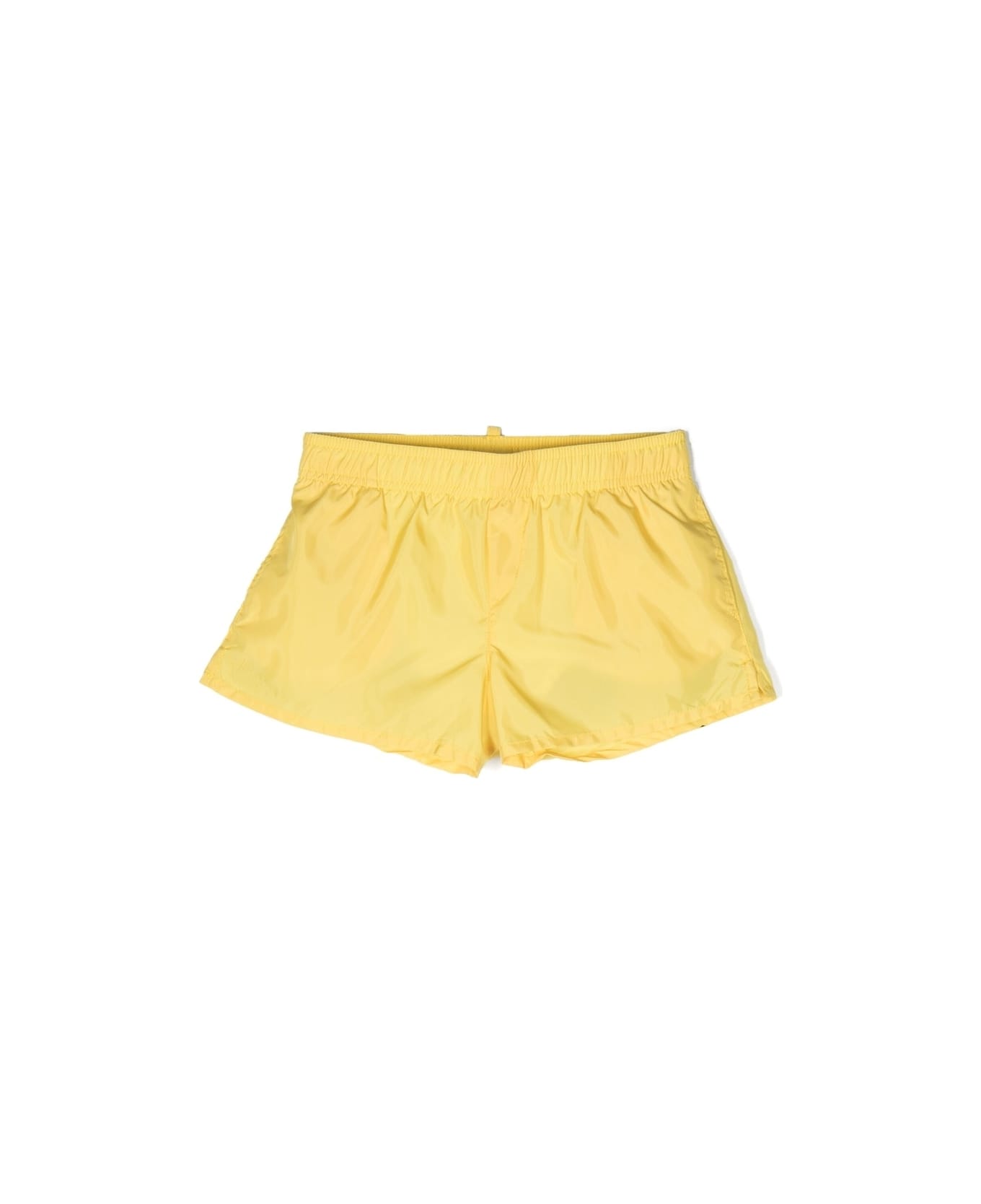 Dsquared2 Swimsuit With Icon Print - Yellow 水着