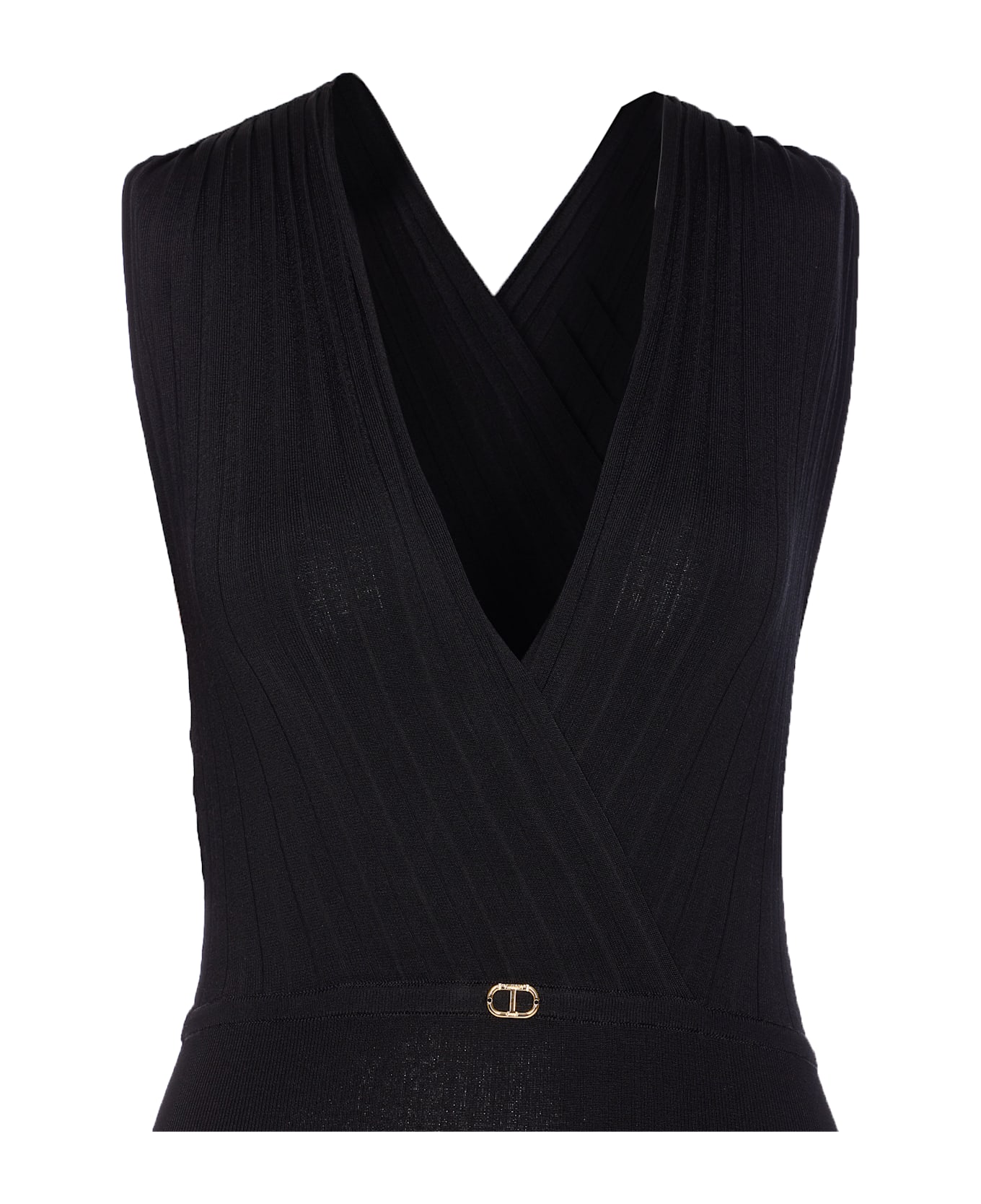 TwinSet Logo Body - Black
