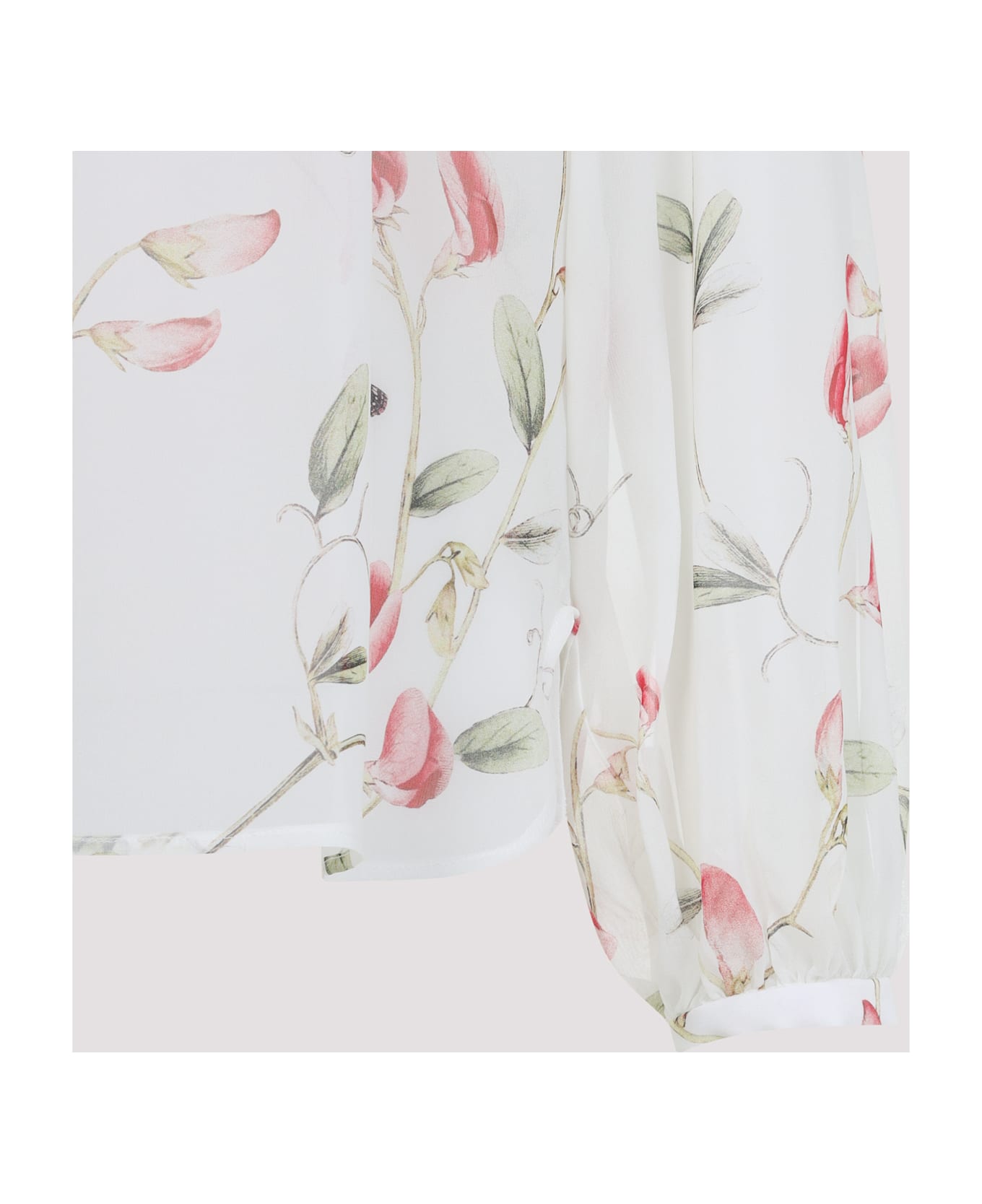 Giambattista Valli Silk Blouse - Ivory Multi