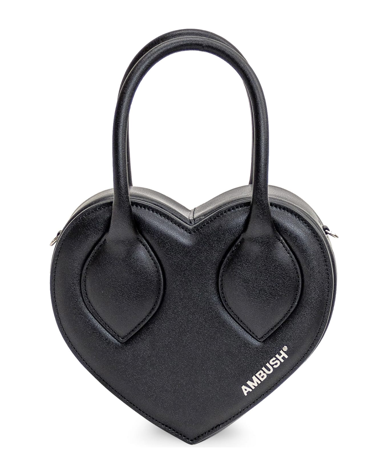 AMBUSH Heart Handle Handbag - BLACK