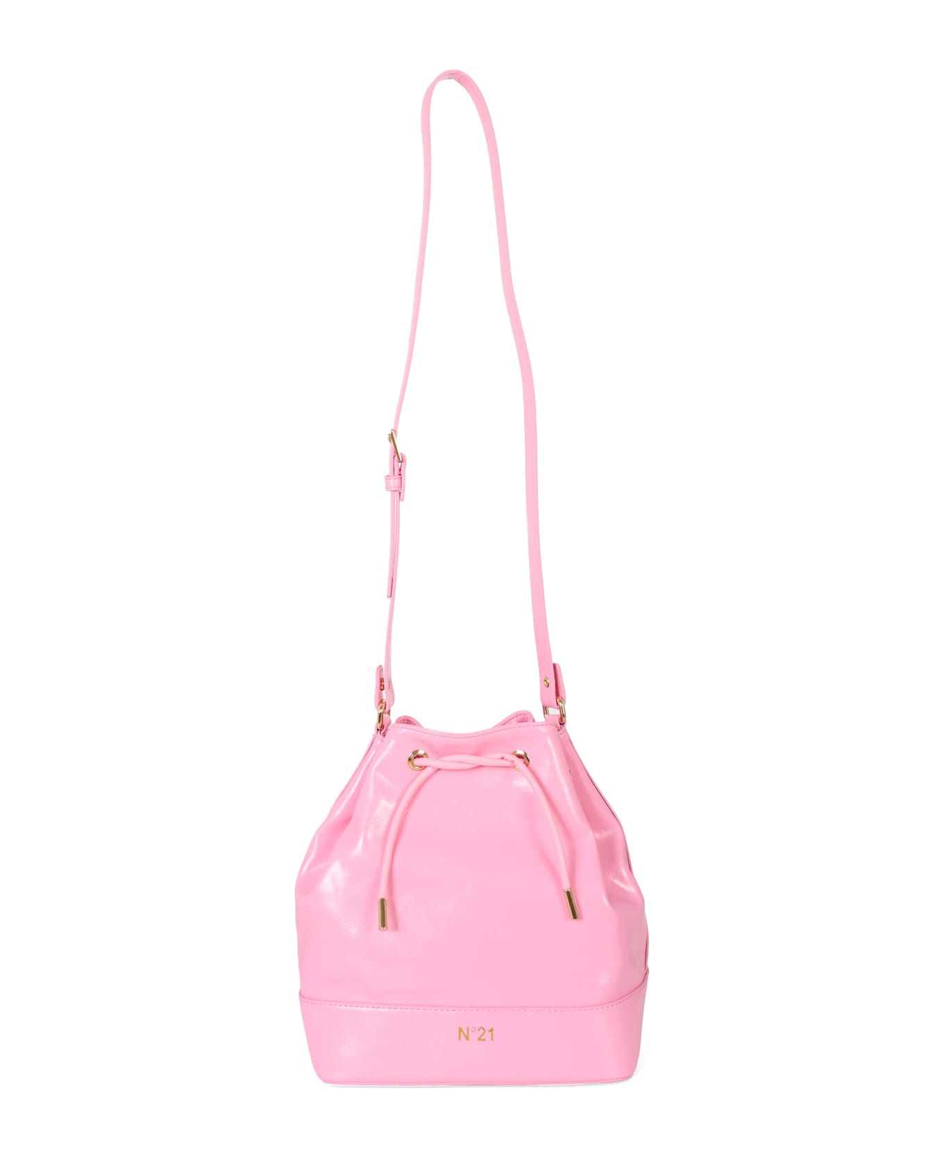N.21 Pink Bag For Girl With Logo - Pink