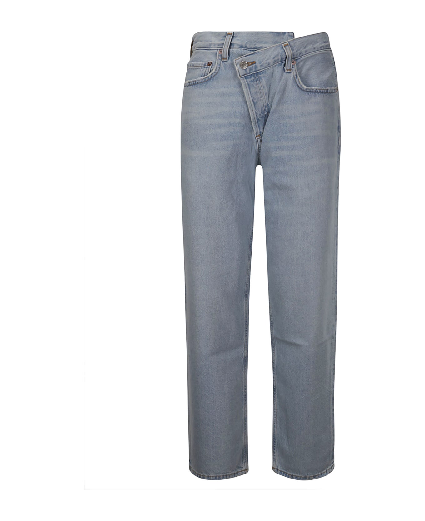 AGOLDE Criss Cross Jean In Wired - WIRED (LT VINT IND)