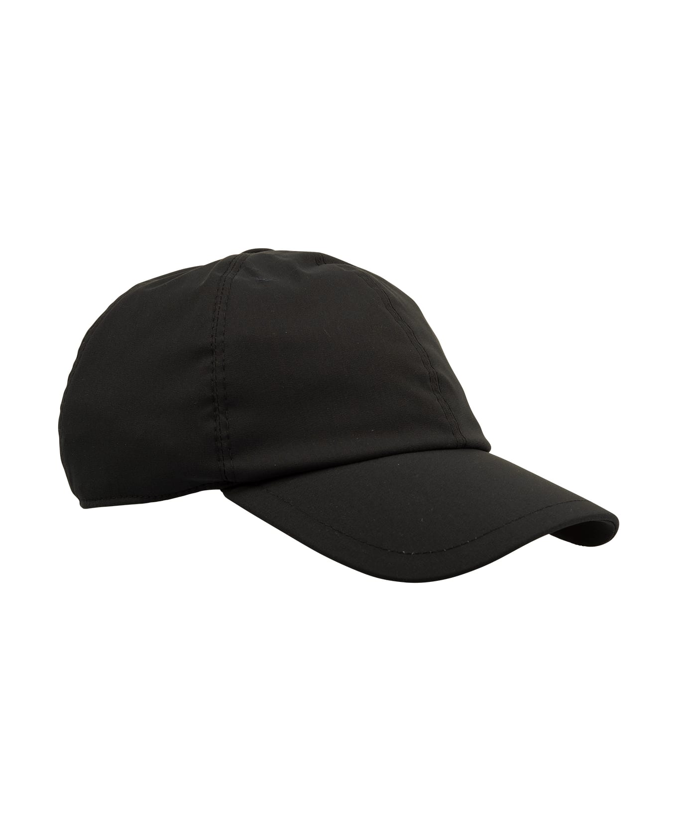 Fedeli Man Anthracite Technical Fabric Baseball Hat - Grey