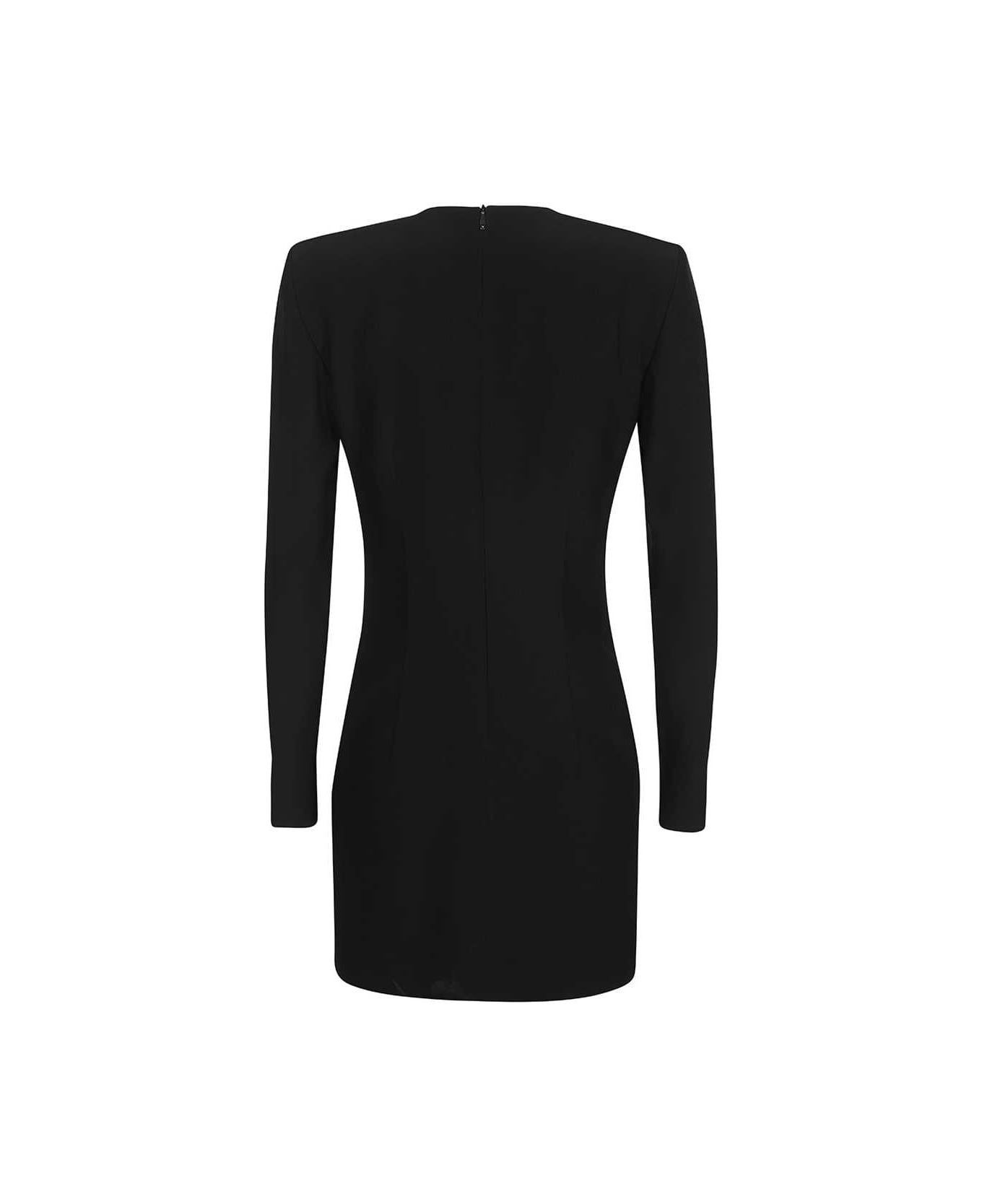 John Richmond Long Sleeves Dress - black