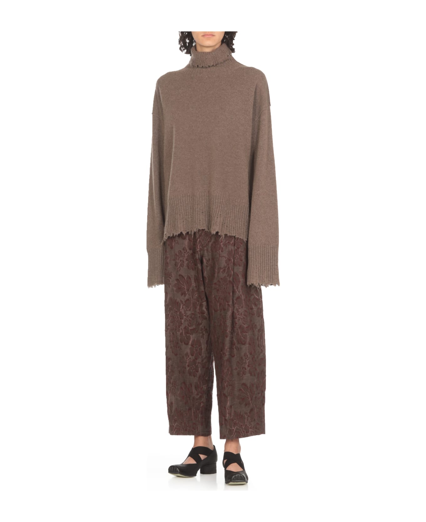 Uma Wang Cashmere Sweater - Brown