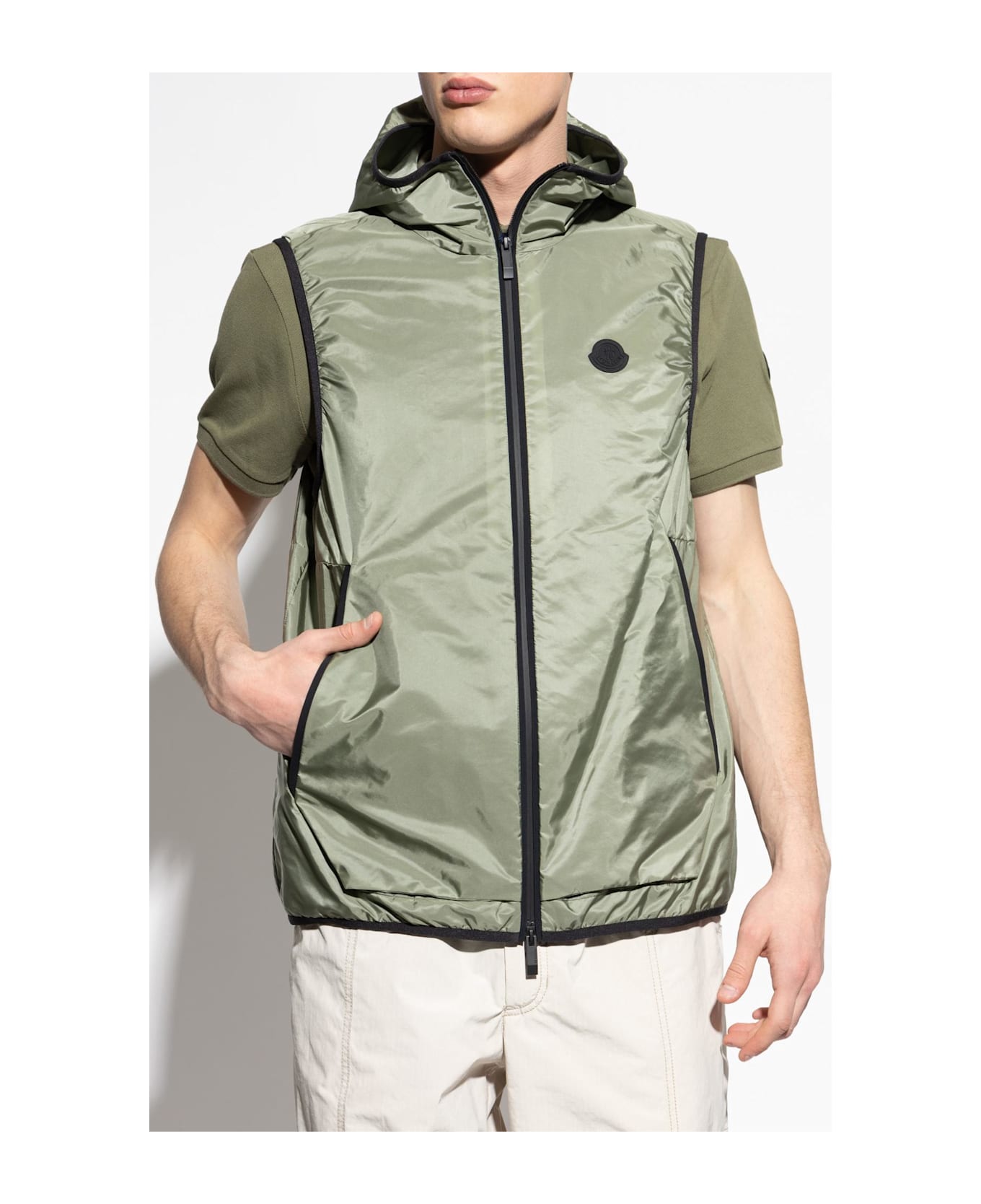 Moncler Moretan Vest - MEDIUM GREEN