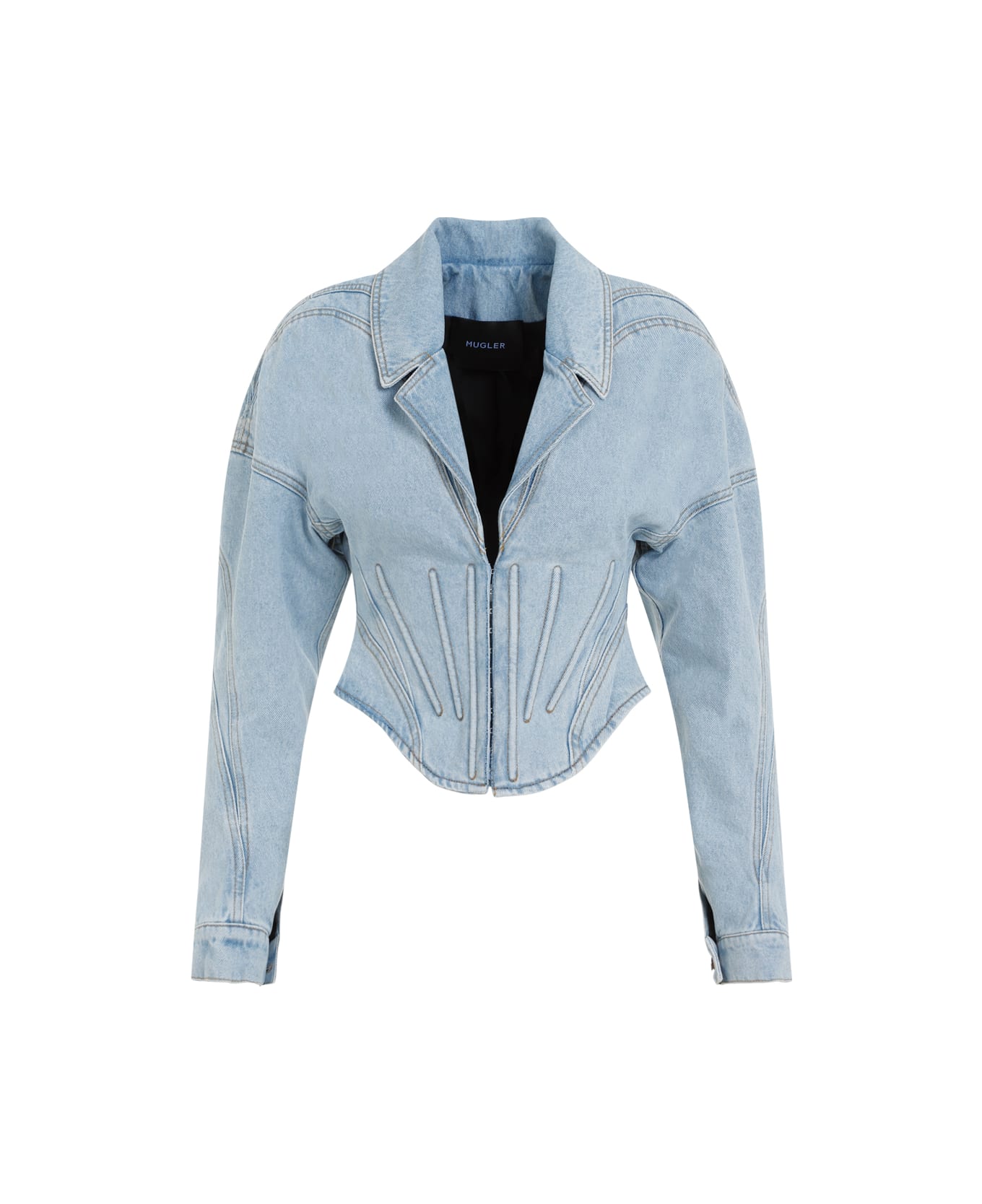 Mugler Jacket - Light Blue