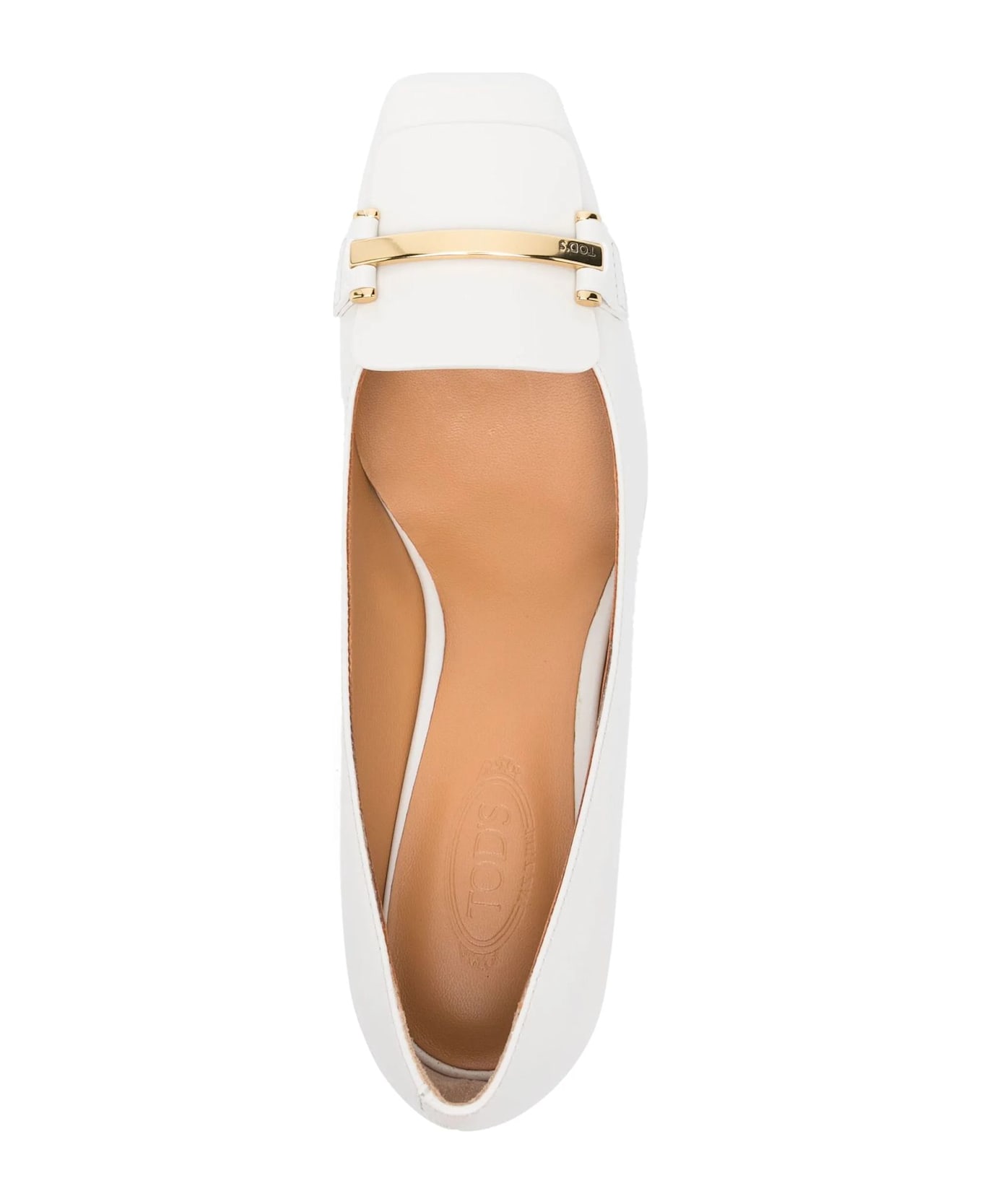 Tod
s Leather Pumps - Neutro