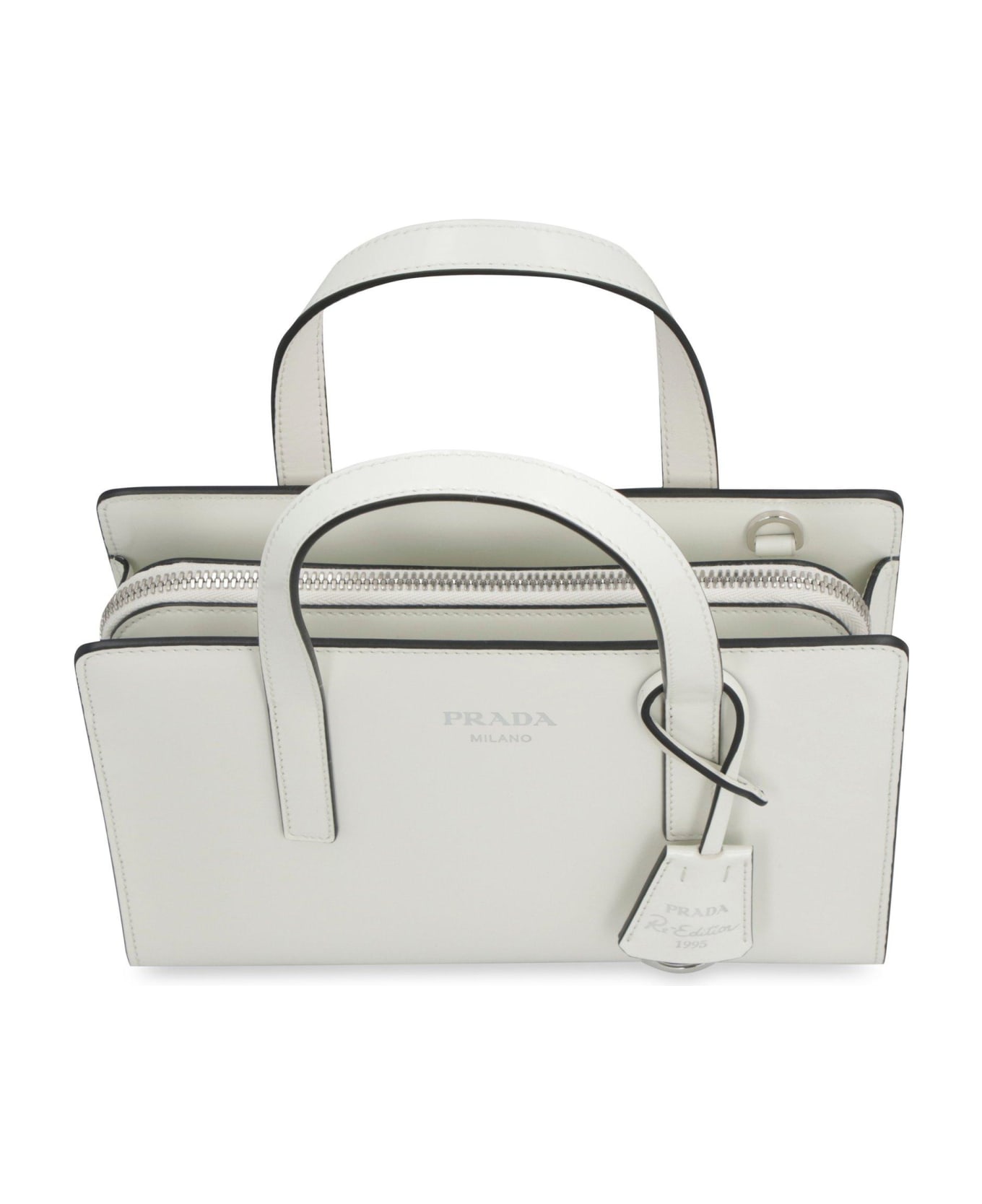 Prada Re-edition 1995 Top Handle Bag - BIANCON