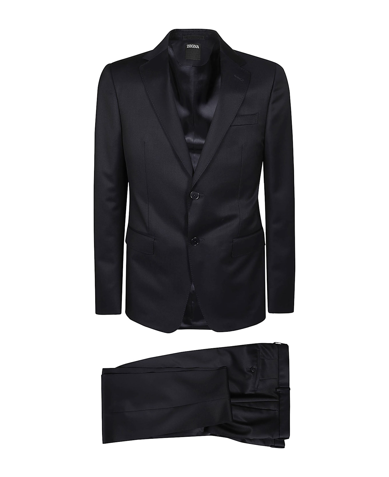 Zegna Luxury Tailoring Suit - Blu