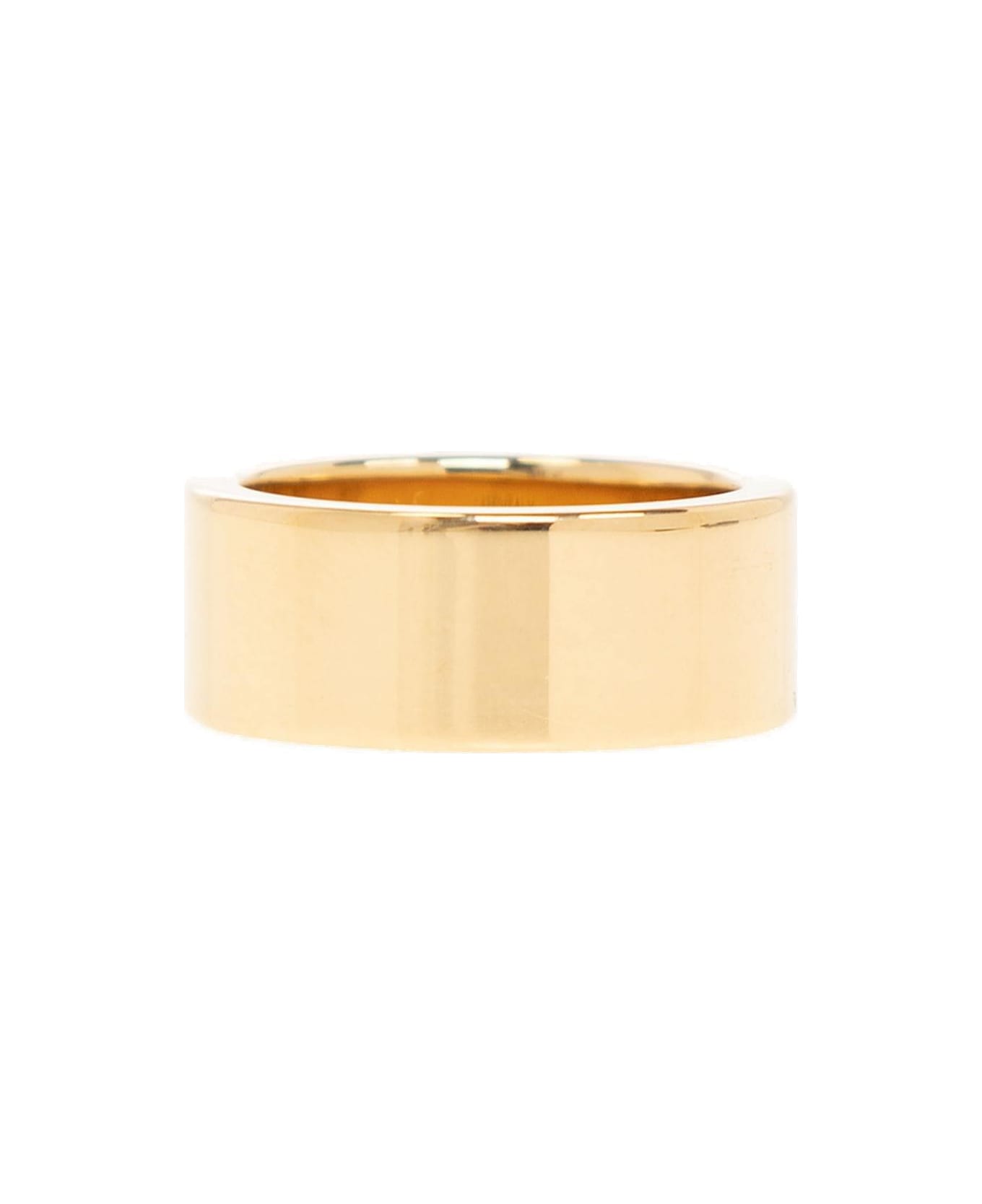 Maison Margiela Logo Engraved Ring - GOLD