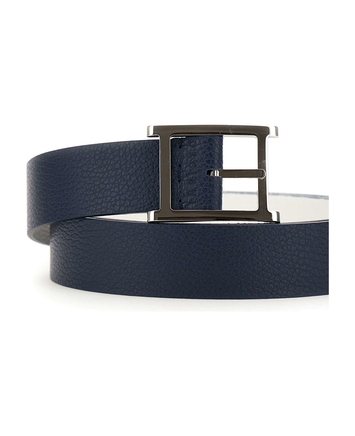 Orciani "micron Double" Belt - BLUE/WHITE
