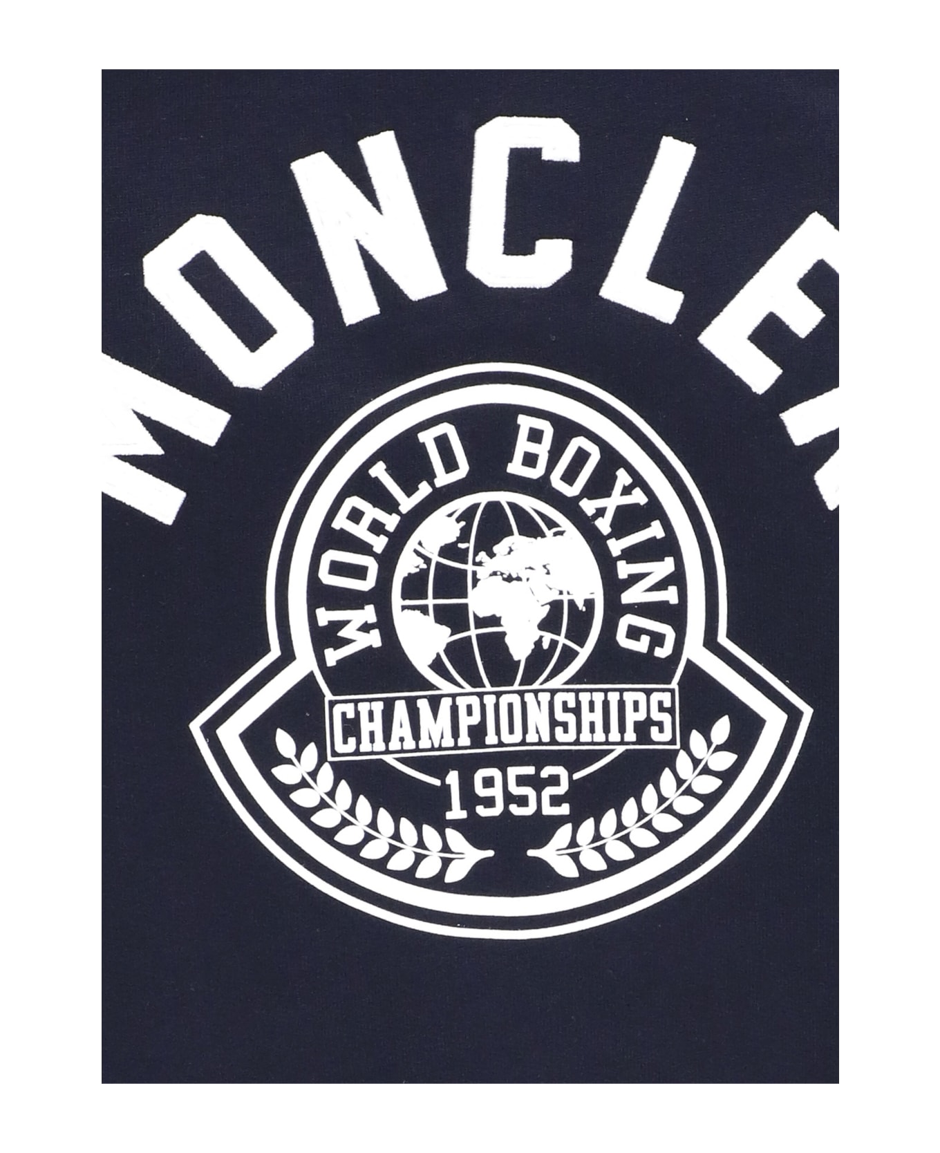 Moncler Cotton Sweatshirt - Blue